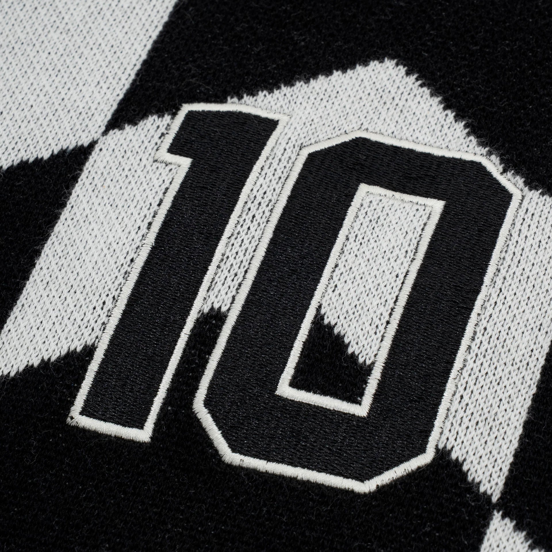 Monoic Fútbol Jersey Knit Manga Larga 'Negro'