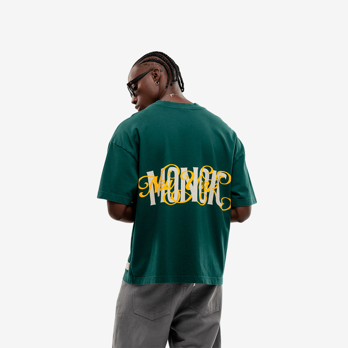 Monoic Camiseta New York Forest - Green
