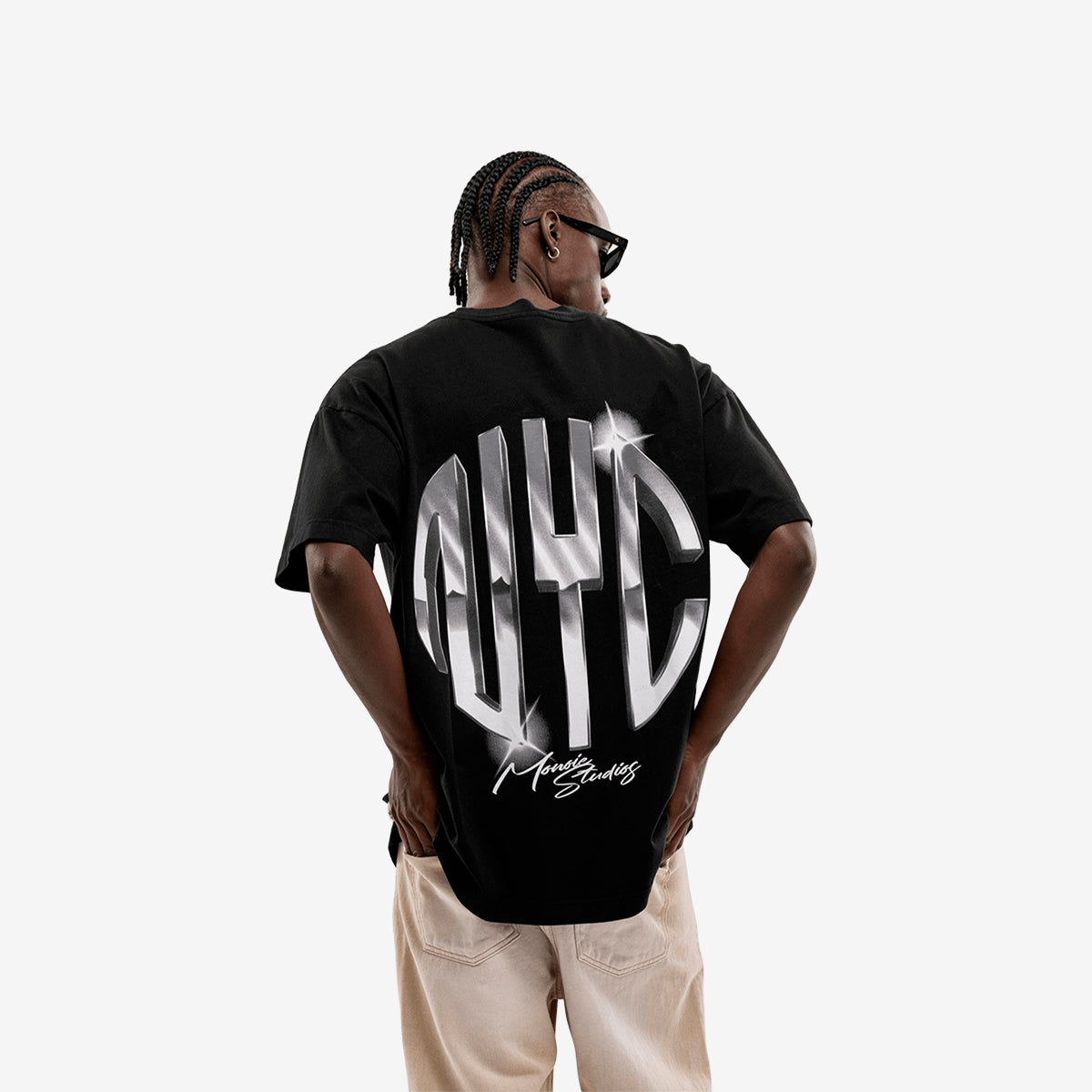 Monoic Camiseta NYC - Negro Oscuro