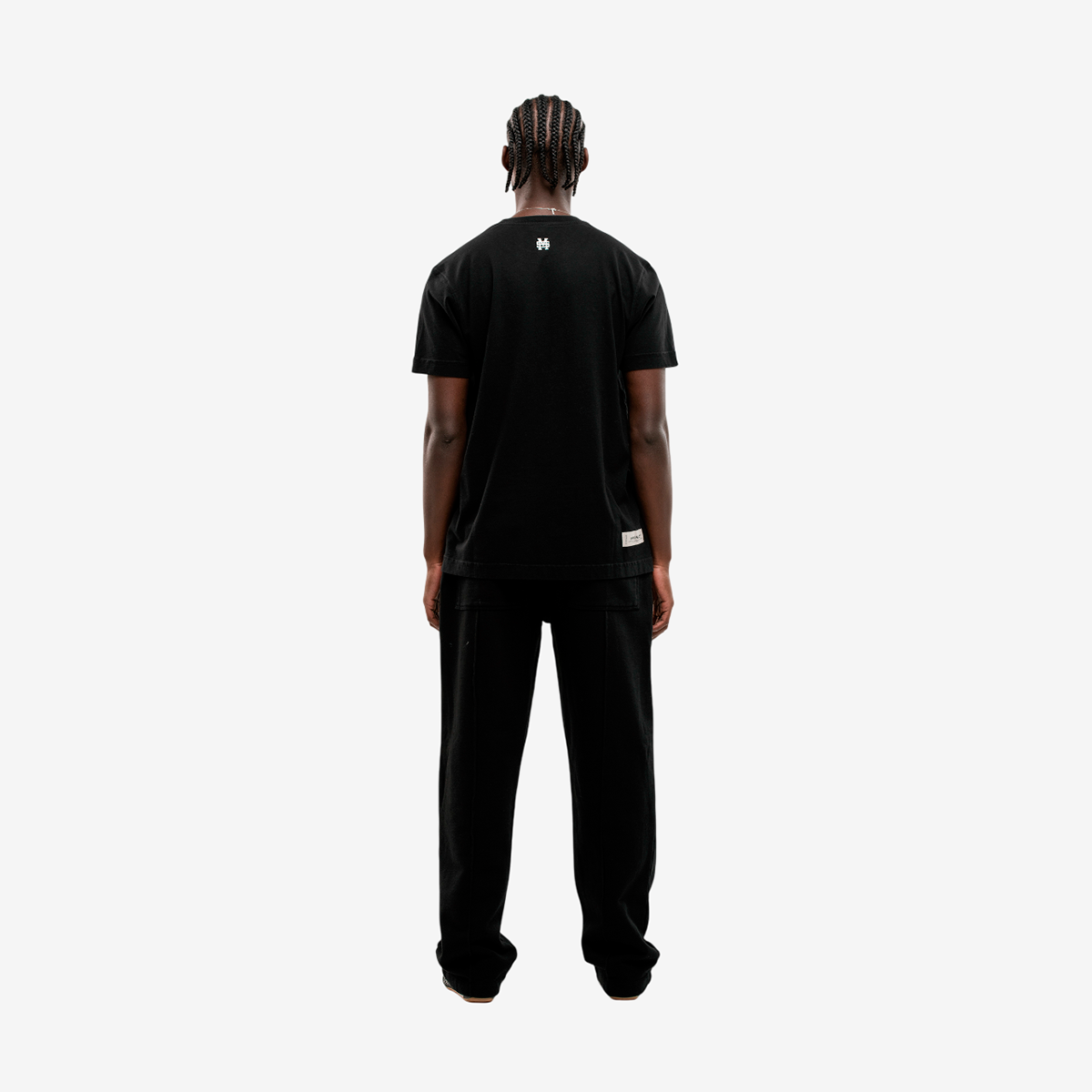 Monoic Camiseta Regular Fit Básica V2 'Negro Oscuro'