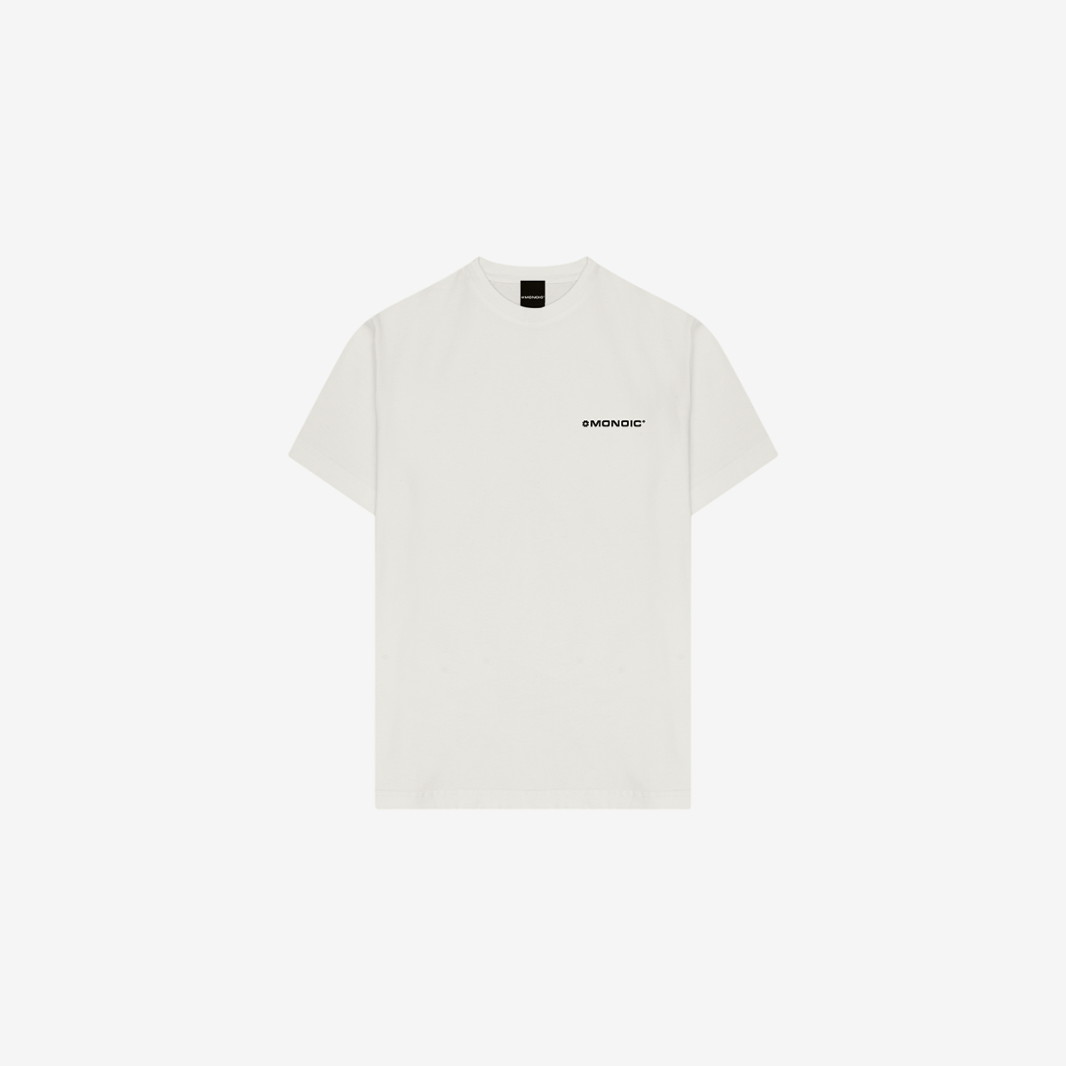 Monoic Camiseta Regular Fit Básica V2 'Off White'