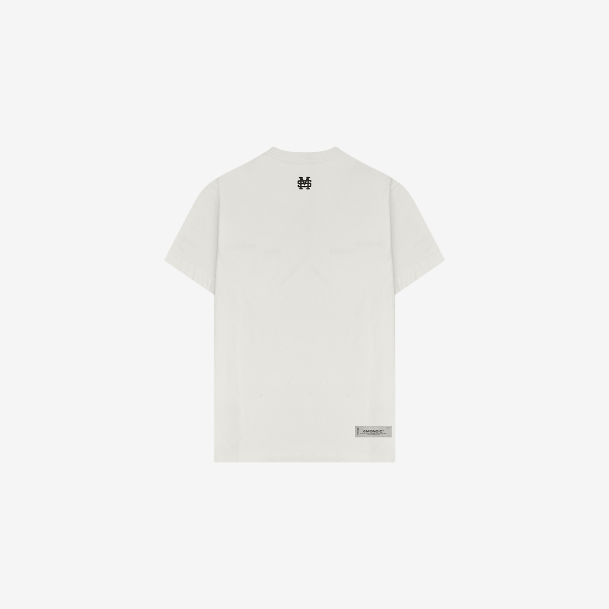 Monoic Camiseta Regular Fit Básica V2 'Off White'