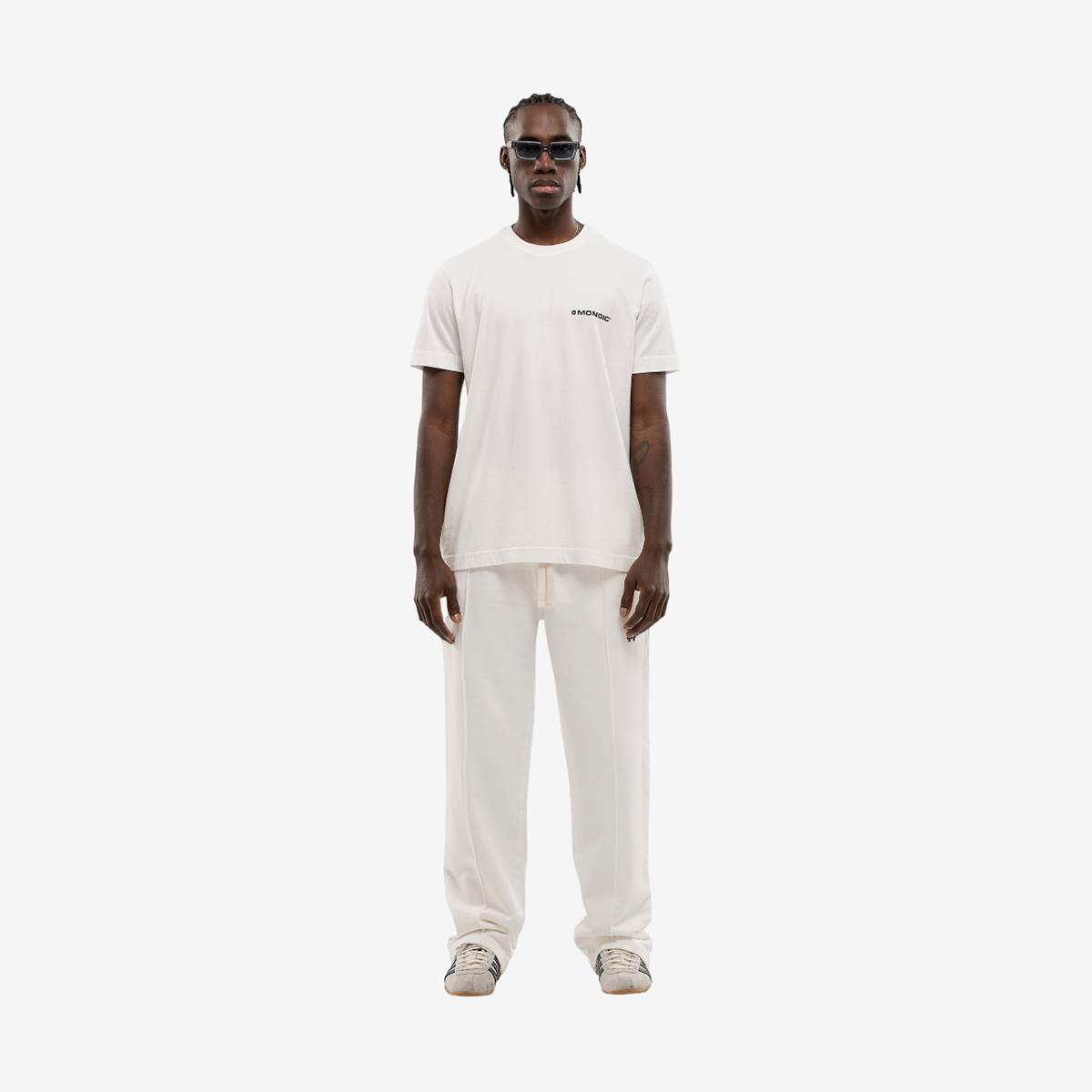 Monoic Camiseta Regular Fit Básica V2 'Off White'
