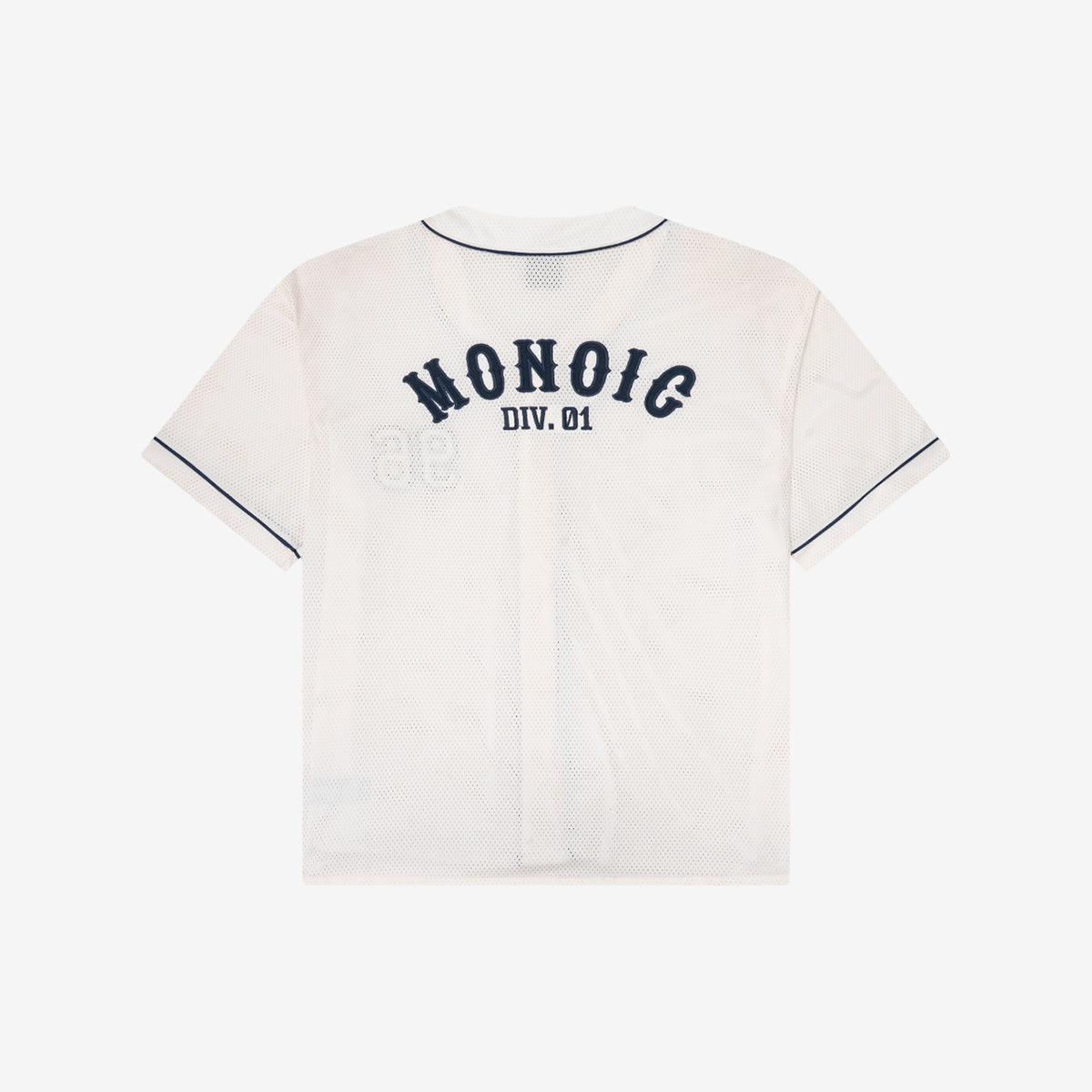 Monoic Baseball Jersey Blanco Hueso