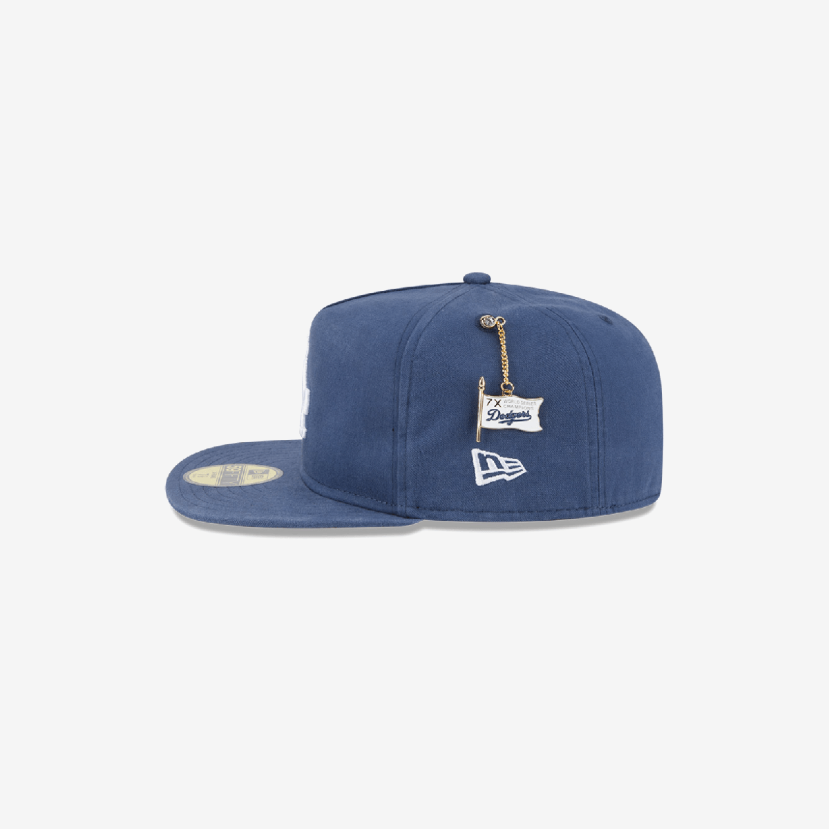 New Era 59Fifty LA Championshio Side Flag Blue Cap