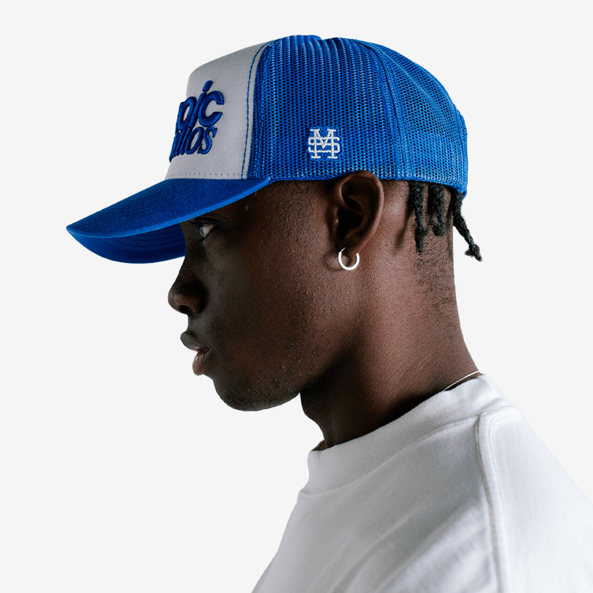 Gorra Monoic Studios - Azul Cobalto