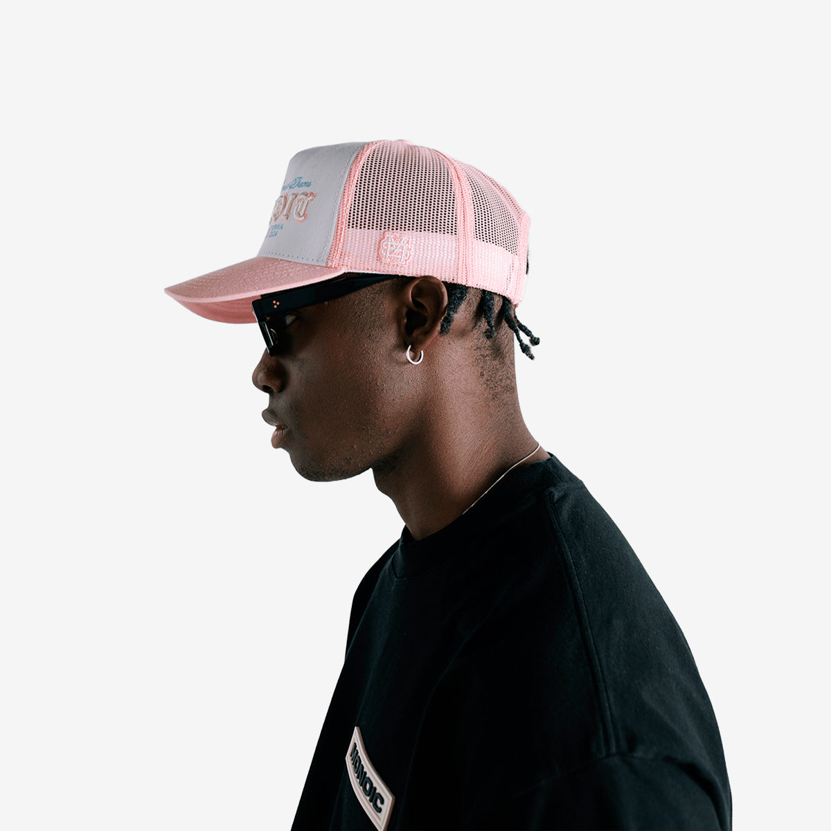 Monoic Gorra Palm Trees - Rosado Pastel