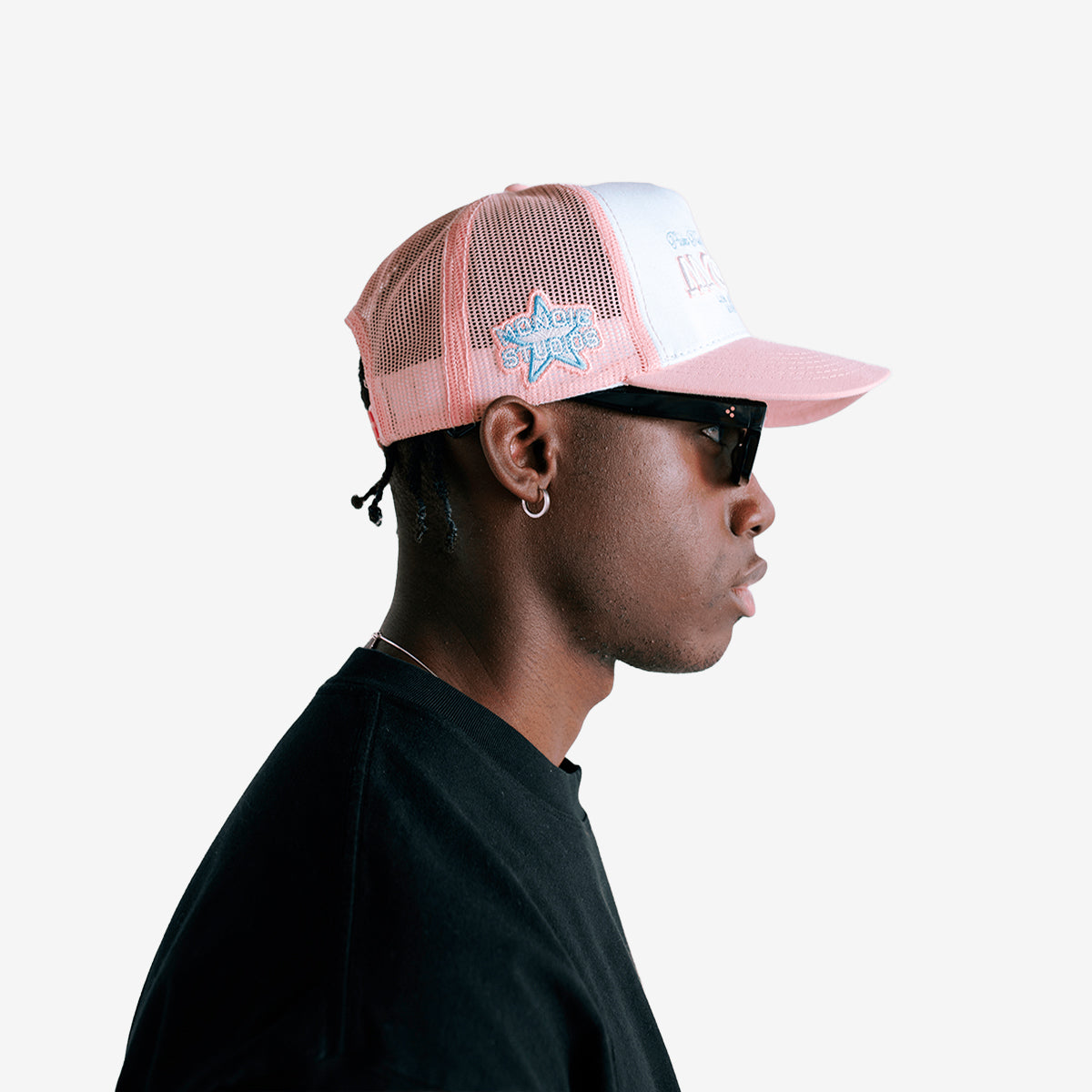 Monoic Gorra Palm Trees - Rosado Pastel