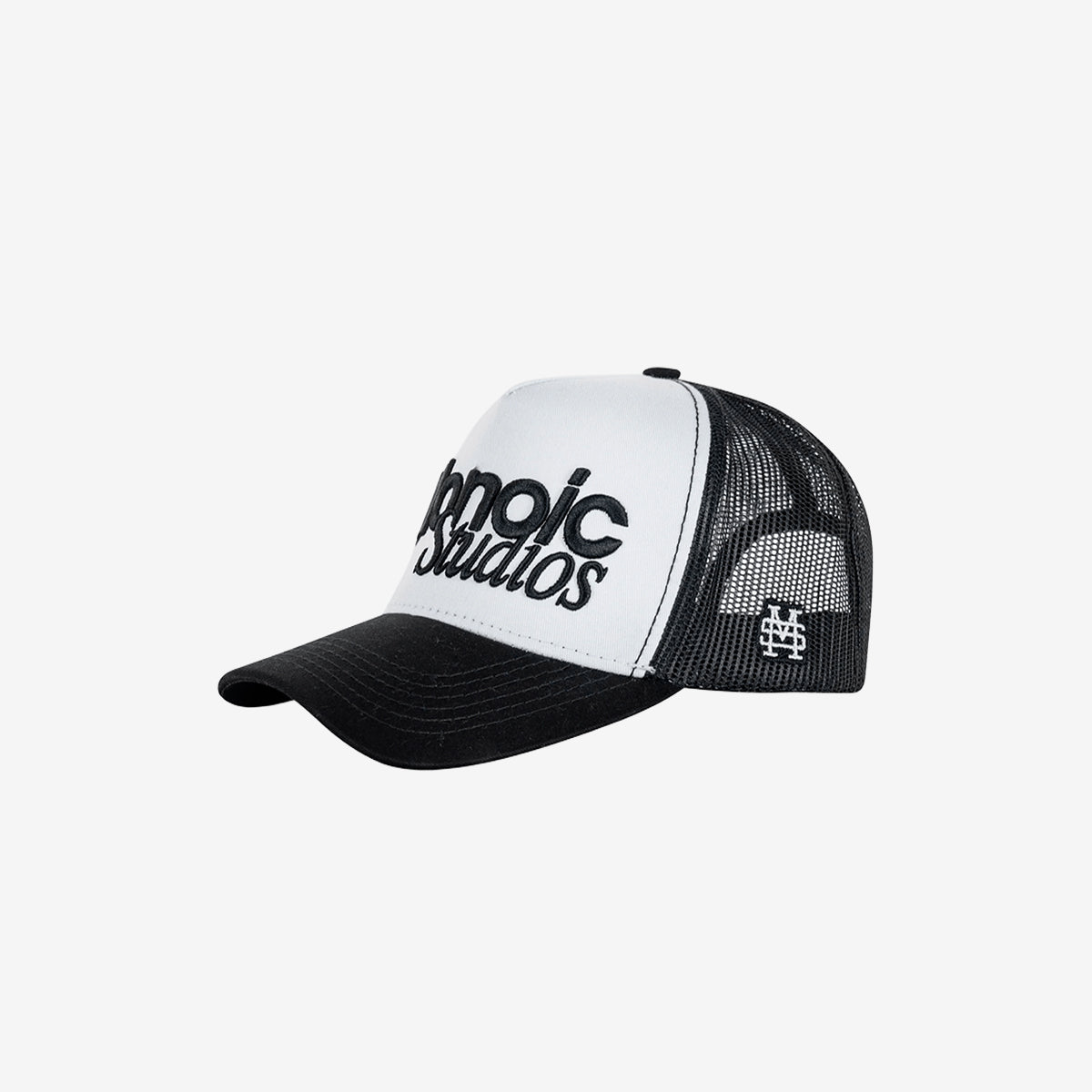 Gorra Monoic Studios - Blanco y Negro