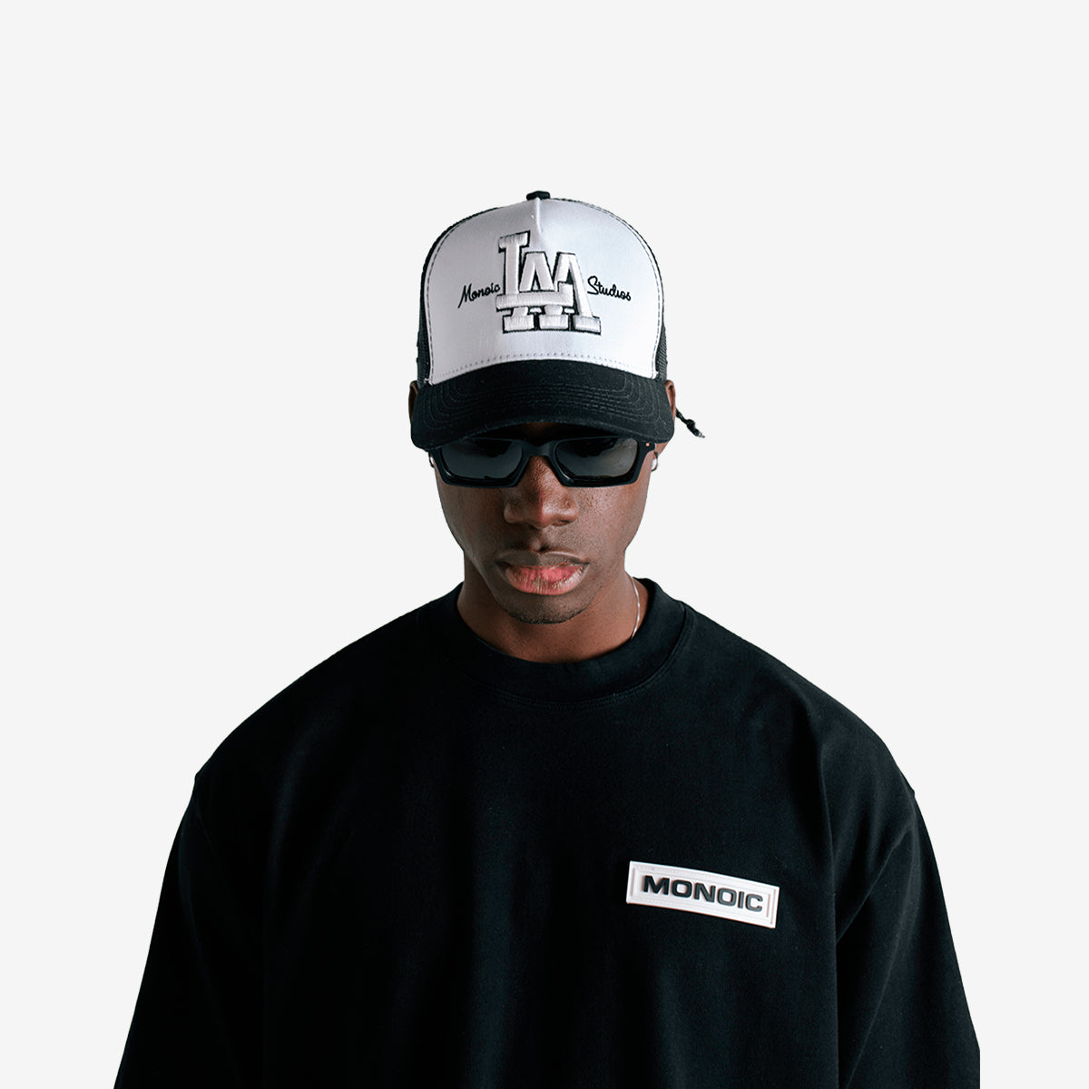 Monoic Gorra LM Studios - Blanco y Negro