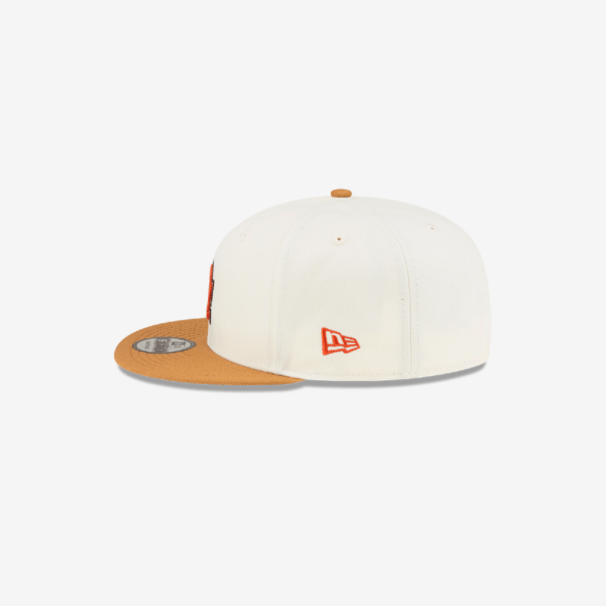 New Era Los Angeles Dodgers MLB Chrome Orange 9FIFTY Ajustable White Cap