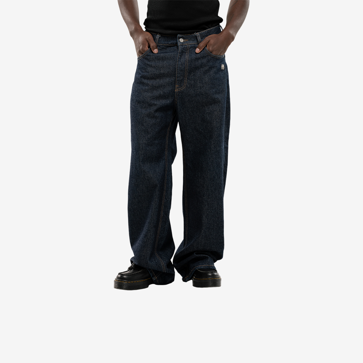 Monoic Wide Fit Jean 'Raw Denim'