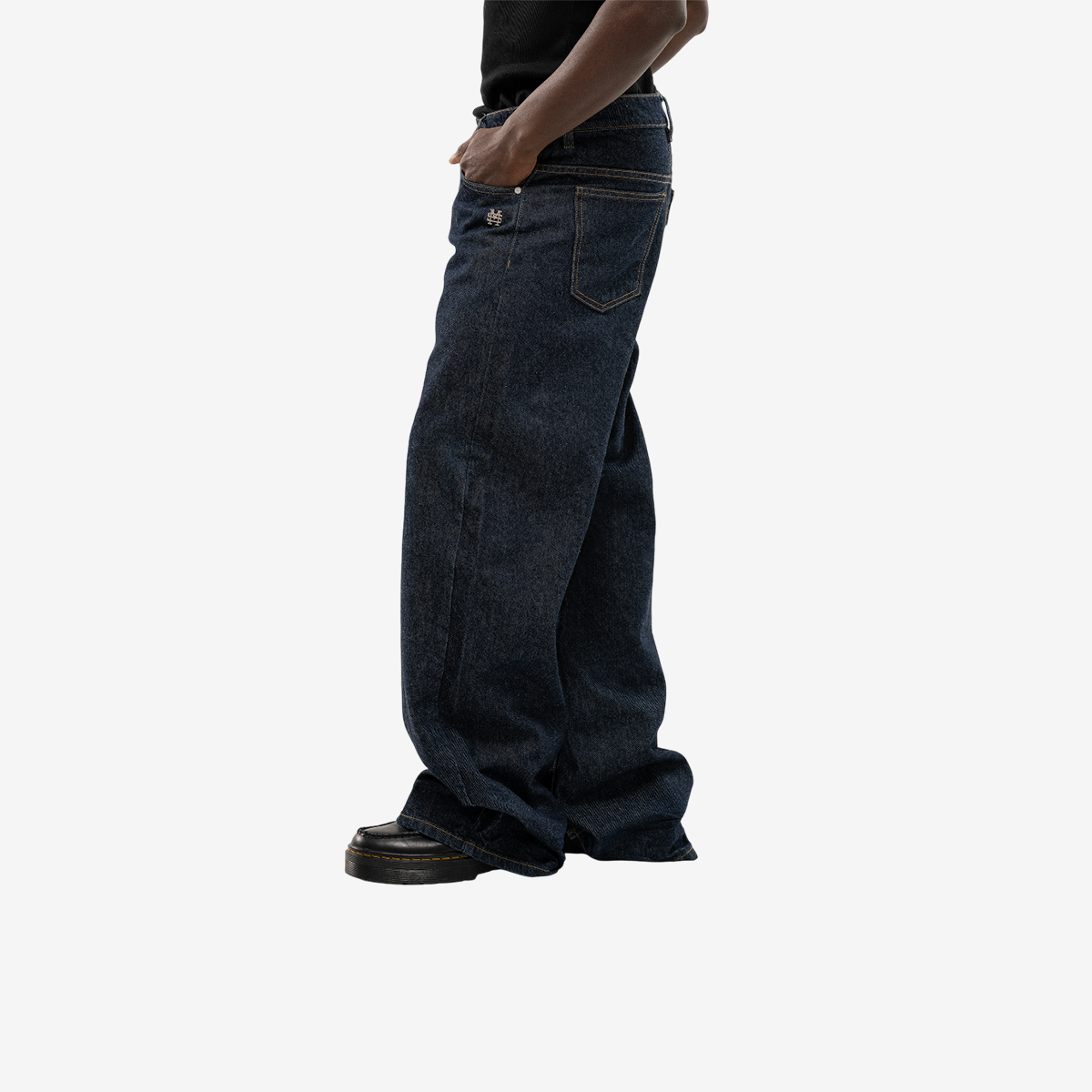 Monoic Wide Fit Jean 'Raw Denim'
