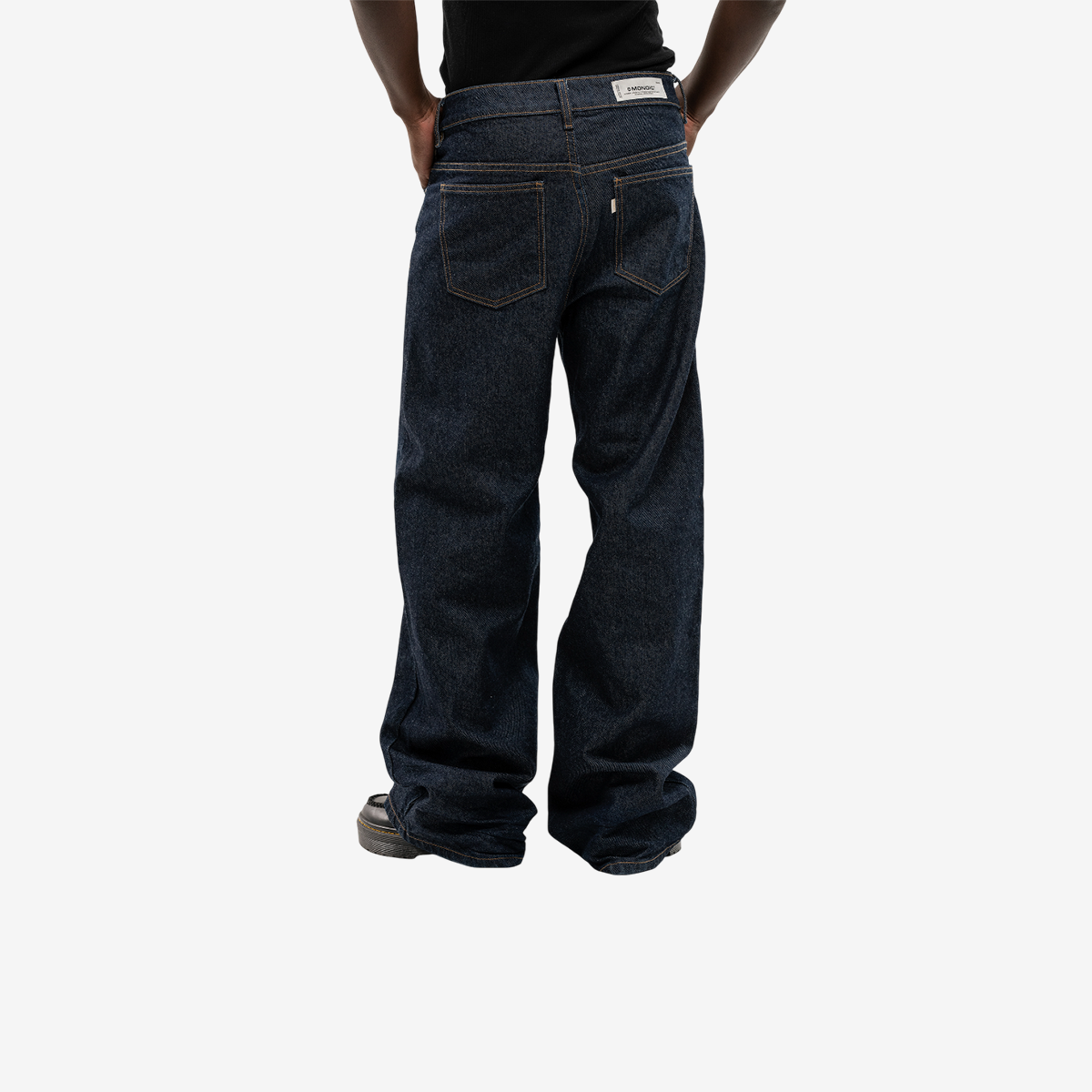 Monoic Wide Fit Jean 'Raw Denim'
