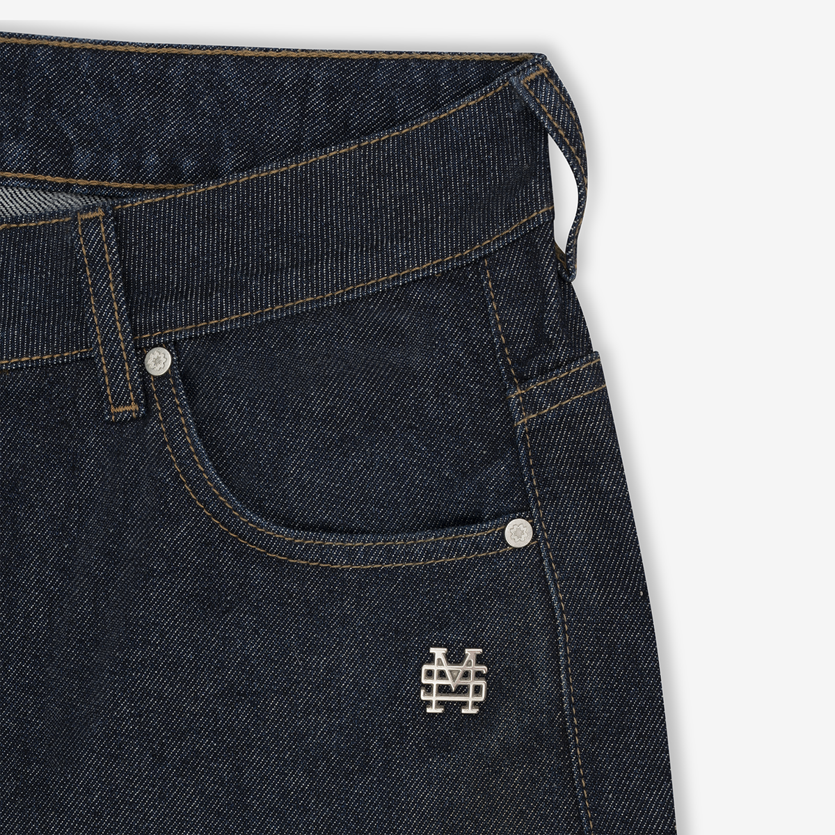 Monoic Wide Fit Jean 'Raw Denim'