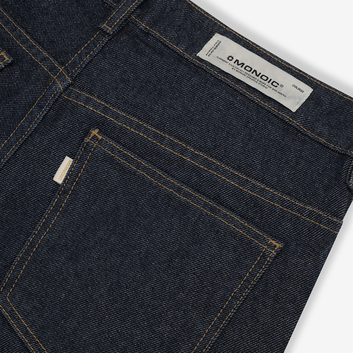 Monoic Wide Fit Jean 'Raw Denim'