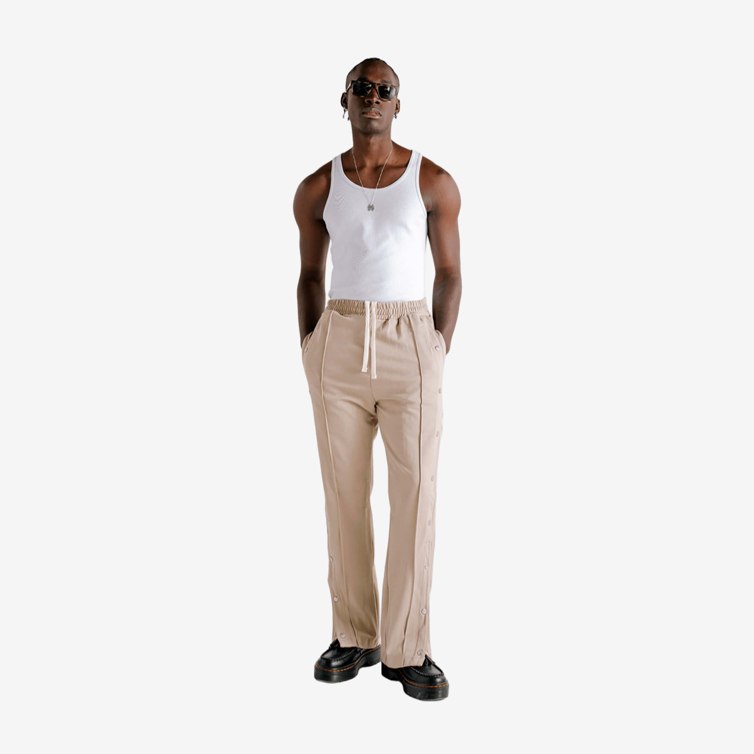 Monoic Track Pant Crema