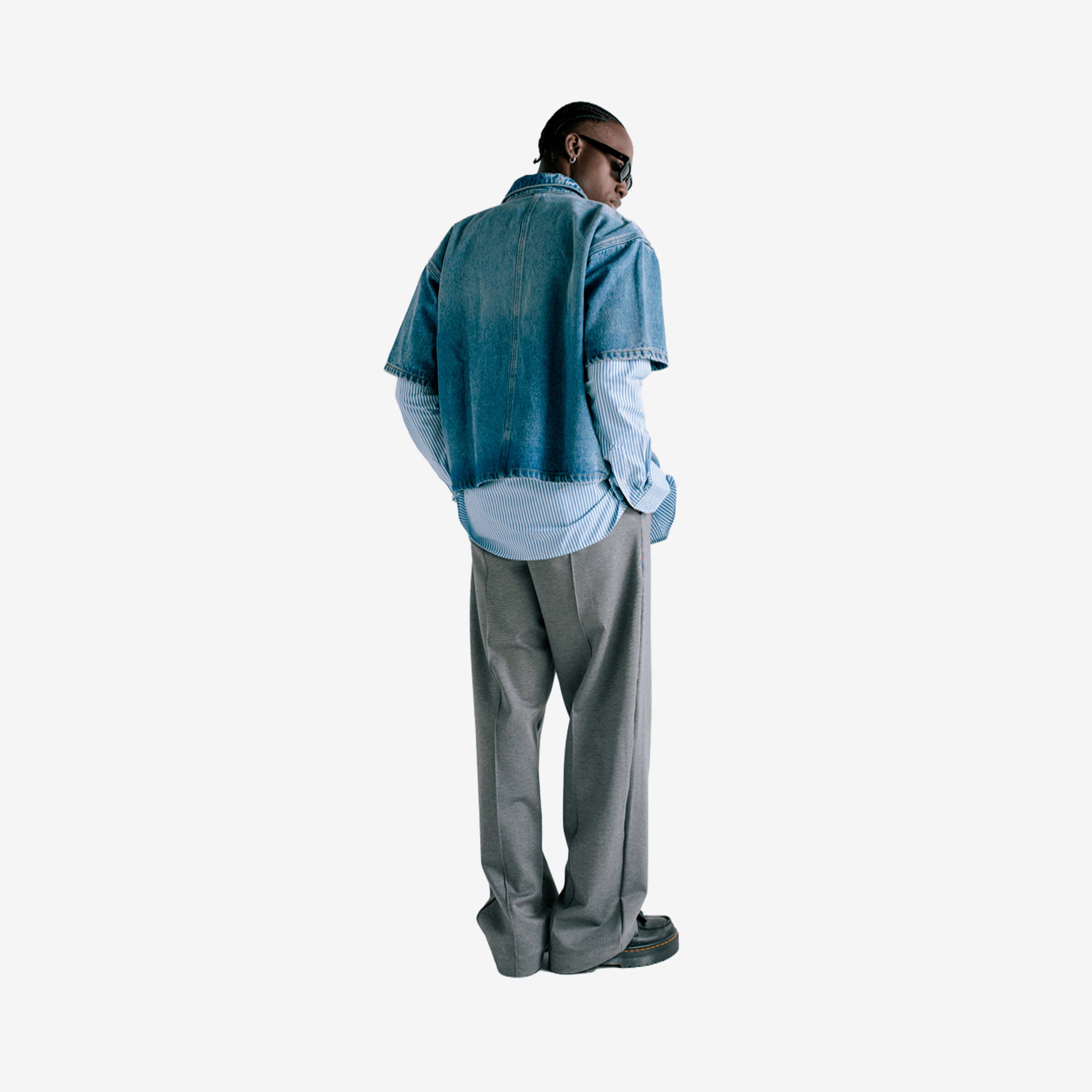 Monoic Denim Jacket  Classic Blue