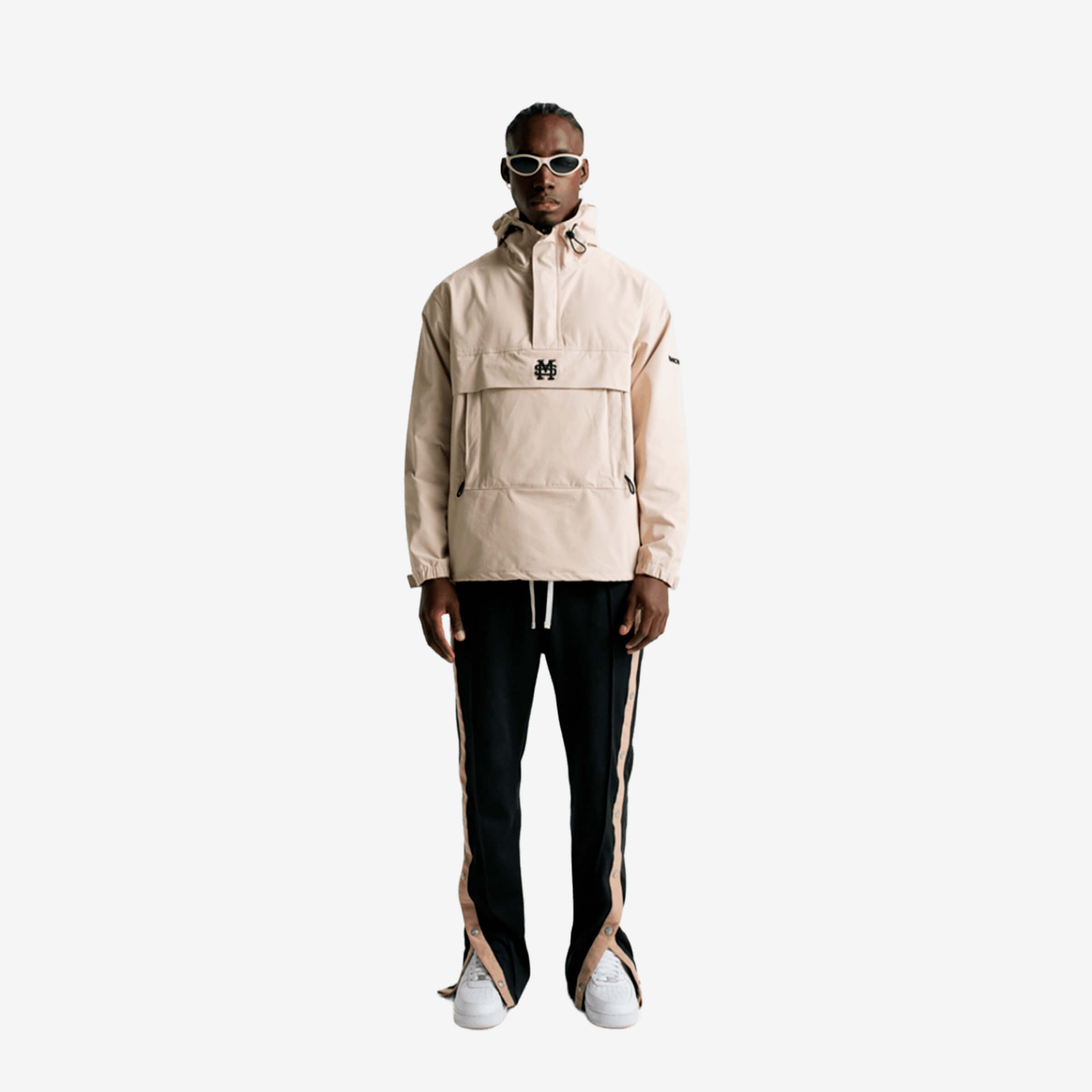 Monoic Windbreaker Jacket Beige