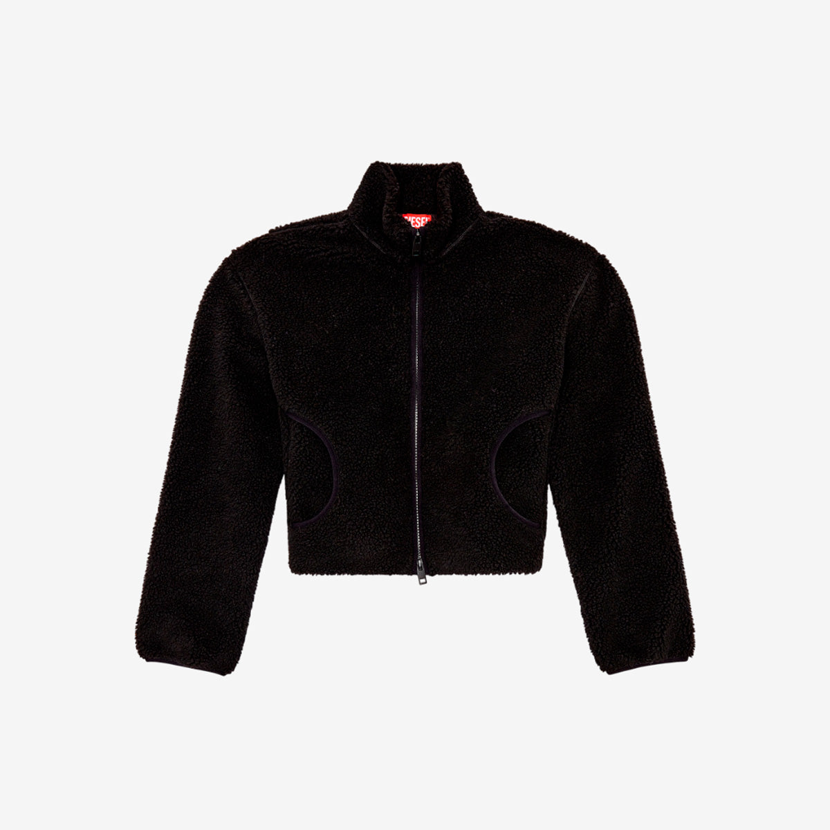 Women's Diesel Chaqueta Teddy con Logotipo Oval D F-Chibi 900