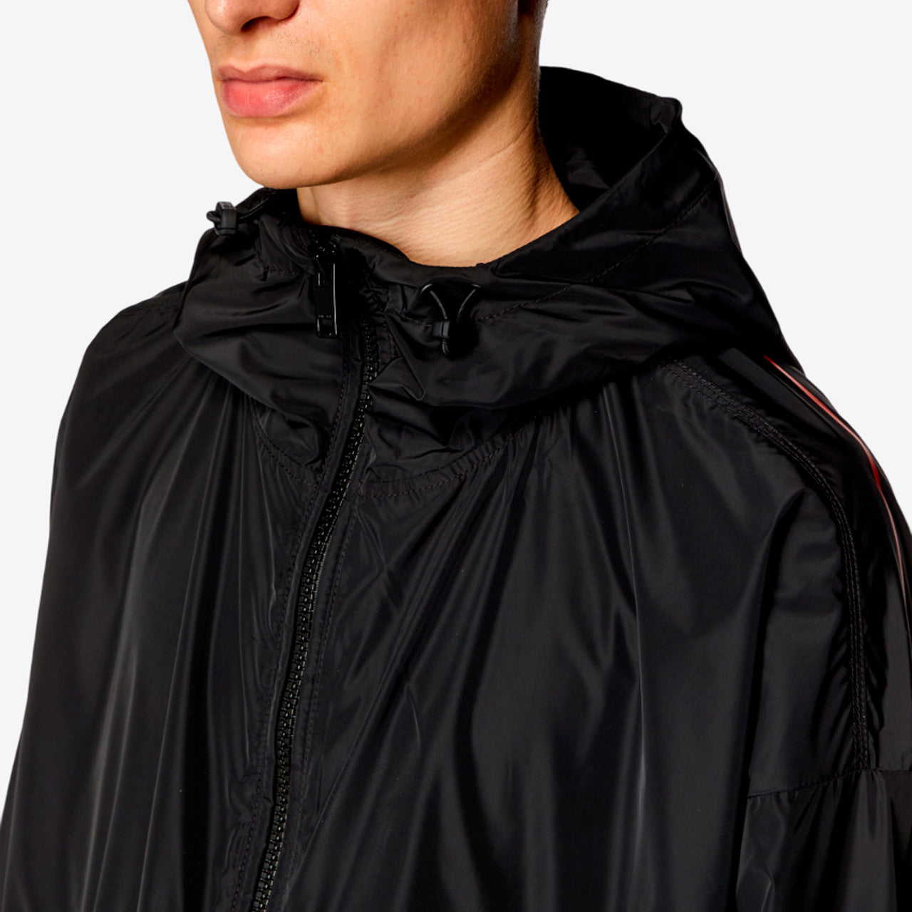 Diesel Chaqueta Rompe Vientos J-Clog 'Black'