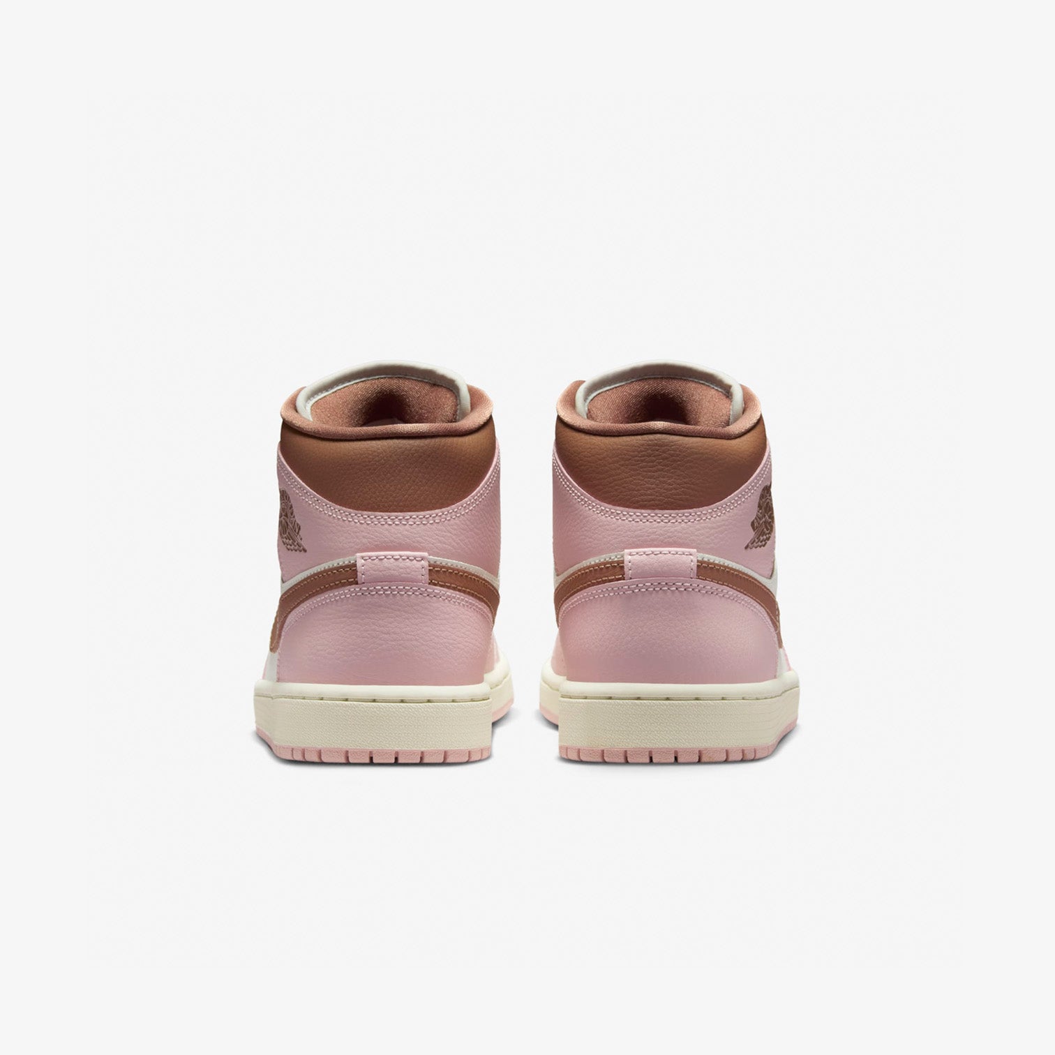 Women's Air Jordan 1 Mid 'Pink Oxford Brown'