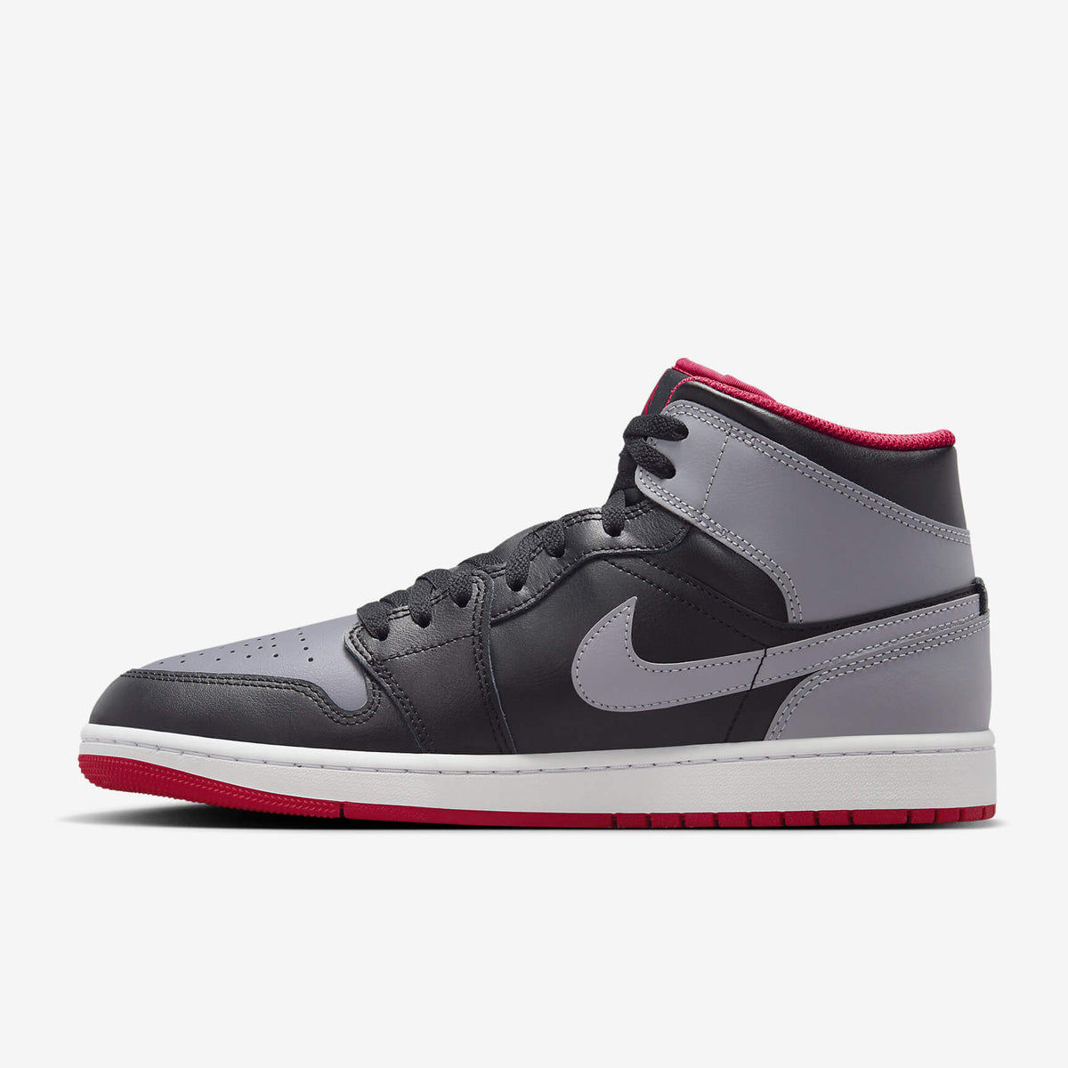 Air Jordan 1 Mid Bred Shadow para hombre Broken Chains