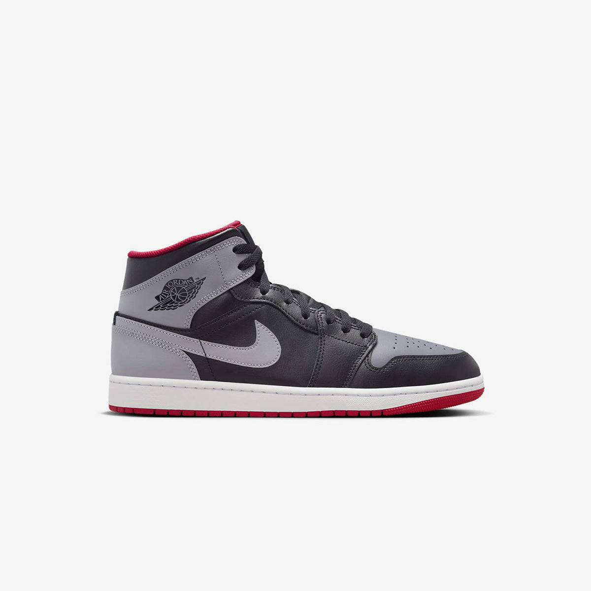 Air Jordan 1 Mid Bred Shadow para hombre Broken Chains
