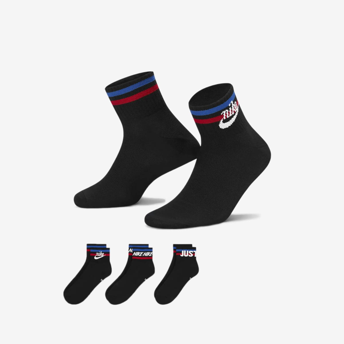 Nike Everyday Essential Ankle Socks '3 Pairs'