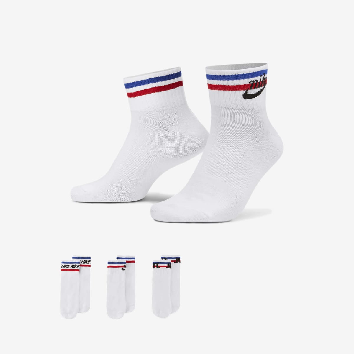 Nike Everyday Essential Ankle Socks 'White'