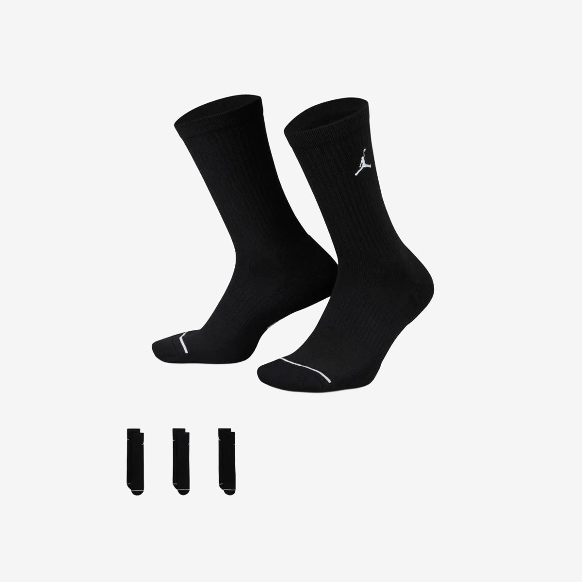 Air Jordan Everyday Max Crew 3-Pack 'Black'