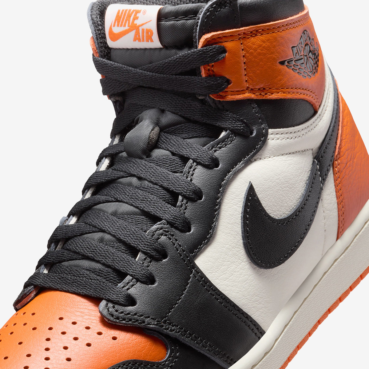 Air Jordan 1 Retro High OG Rmstd 'Black/Black-Sail-Starfish