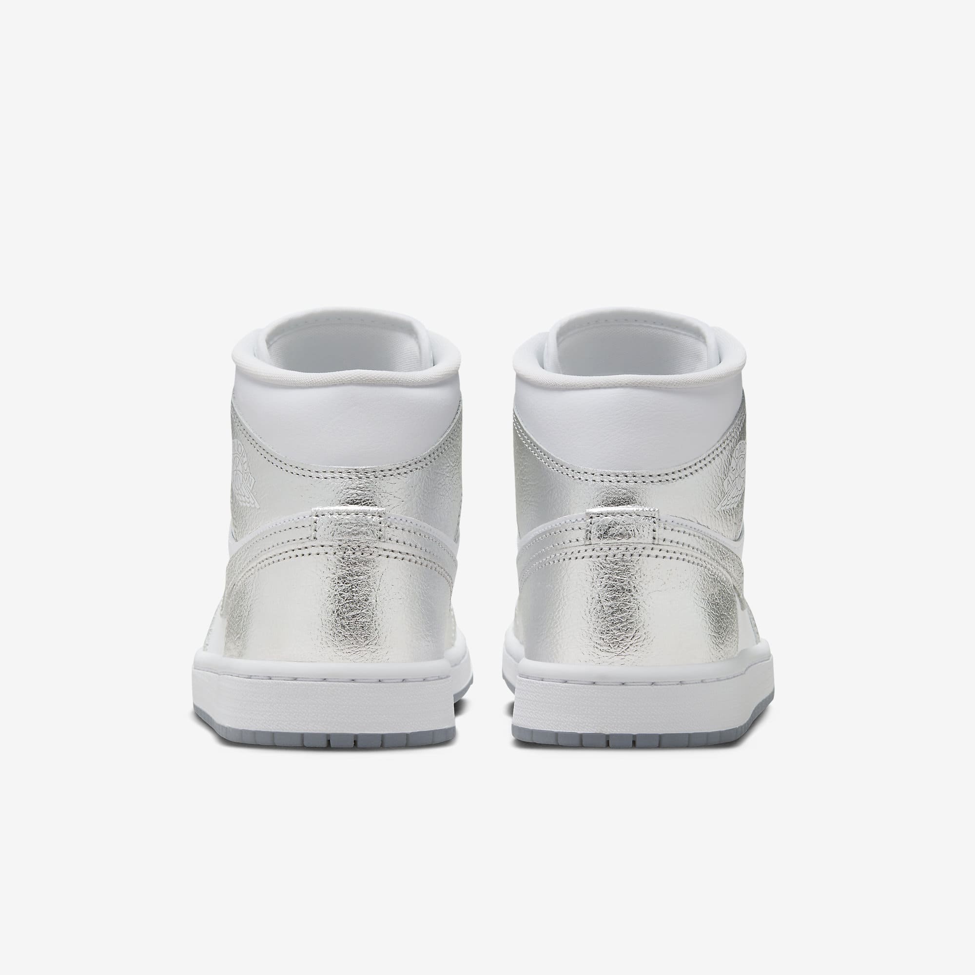 Women's Air Jordan 1 Mid SE 'Metallic Silver'
