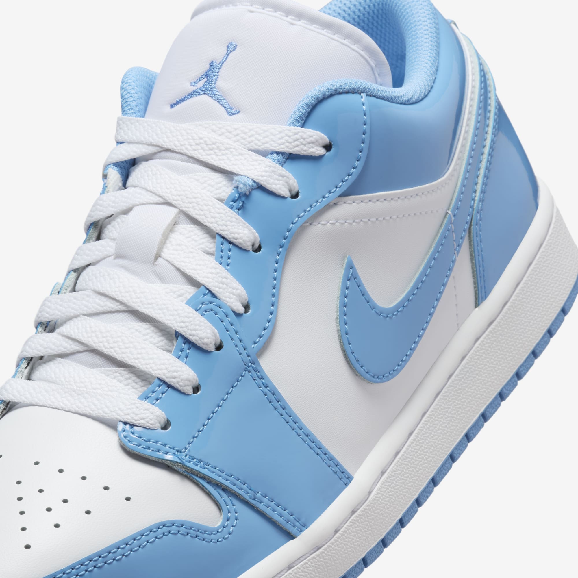 nike air jordan 1 low blue white