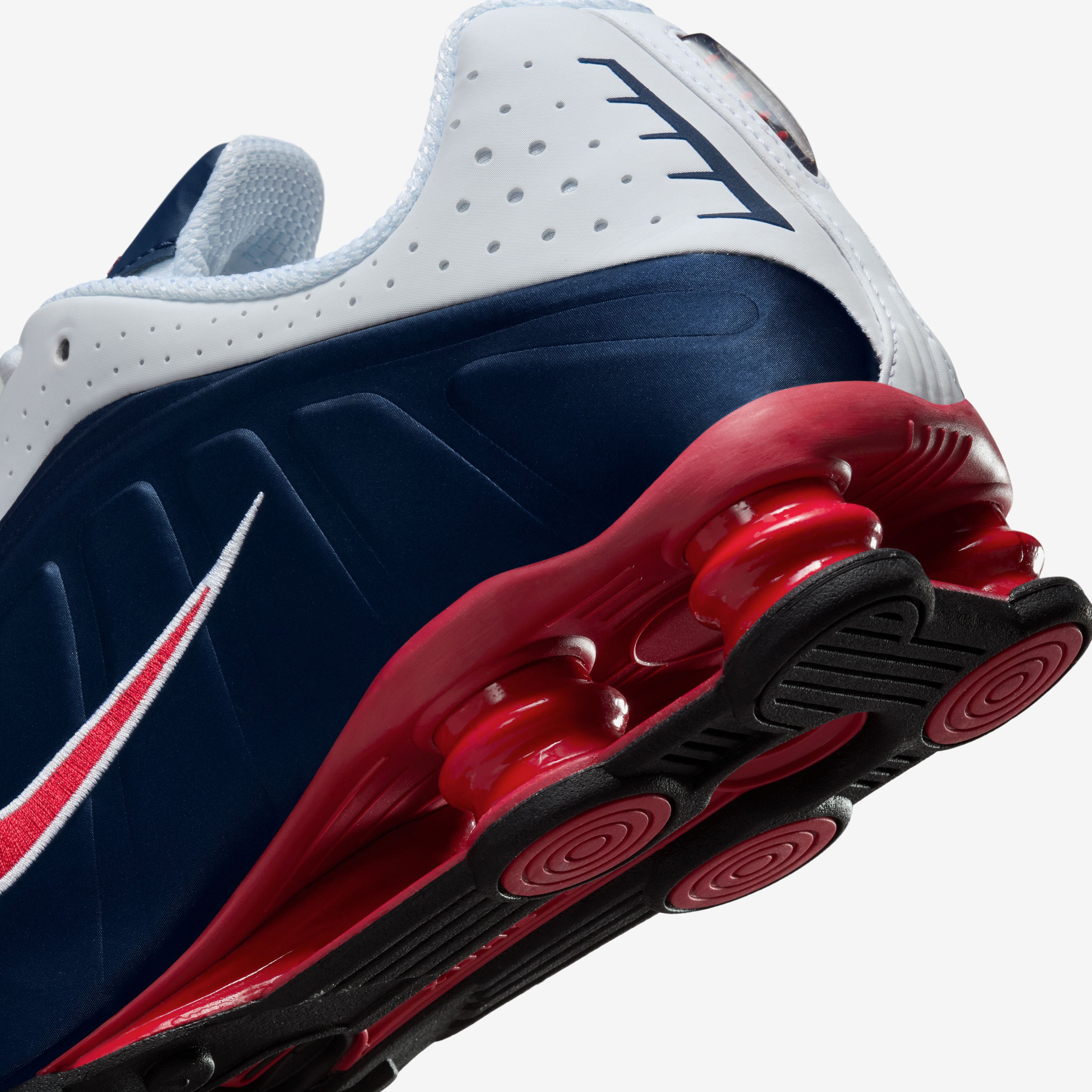 Nike Shox R4 USA 'Midnight Navy Red'