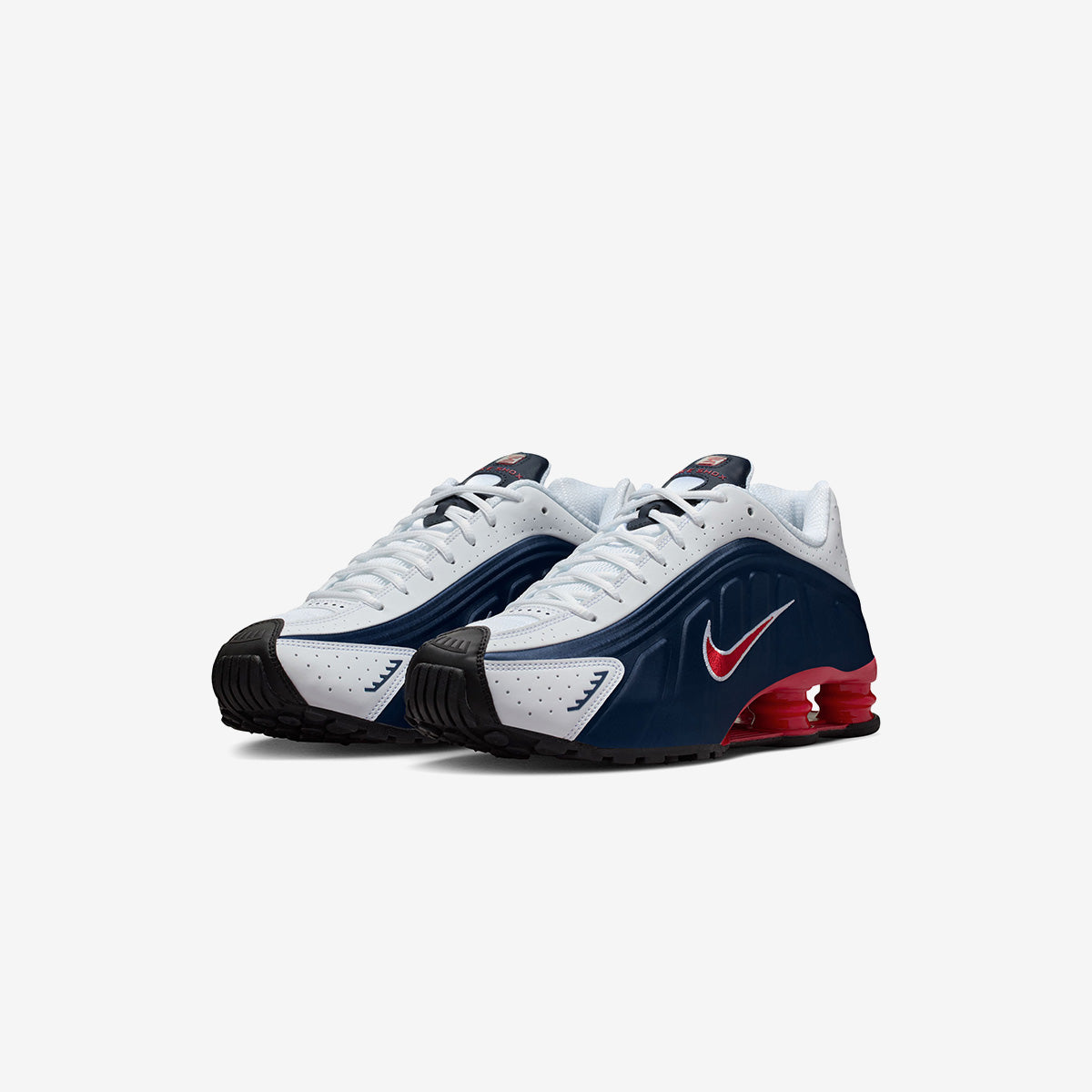 Nike Shox R4 USA 'Midnight Navy Red'