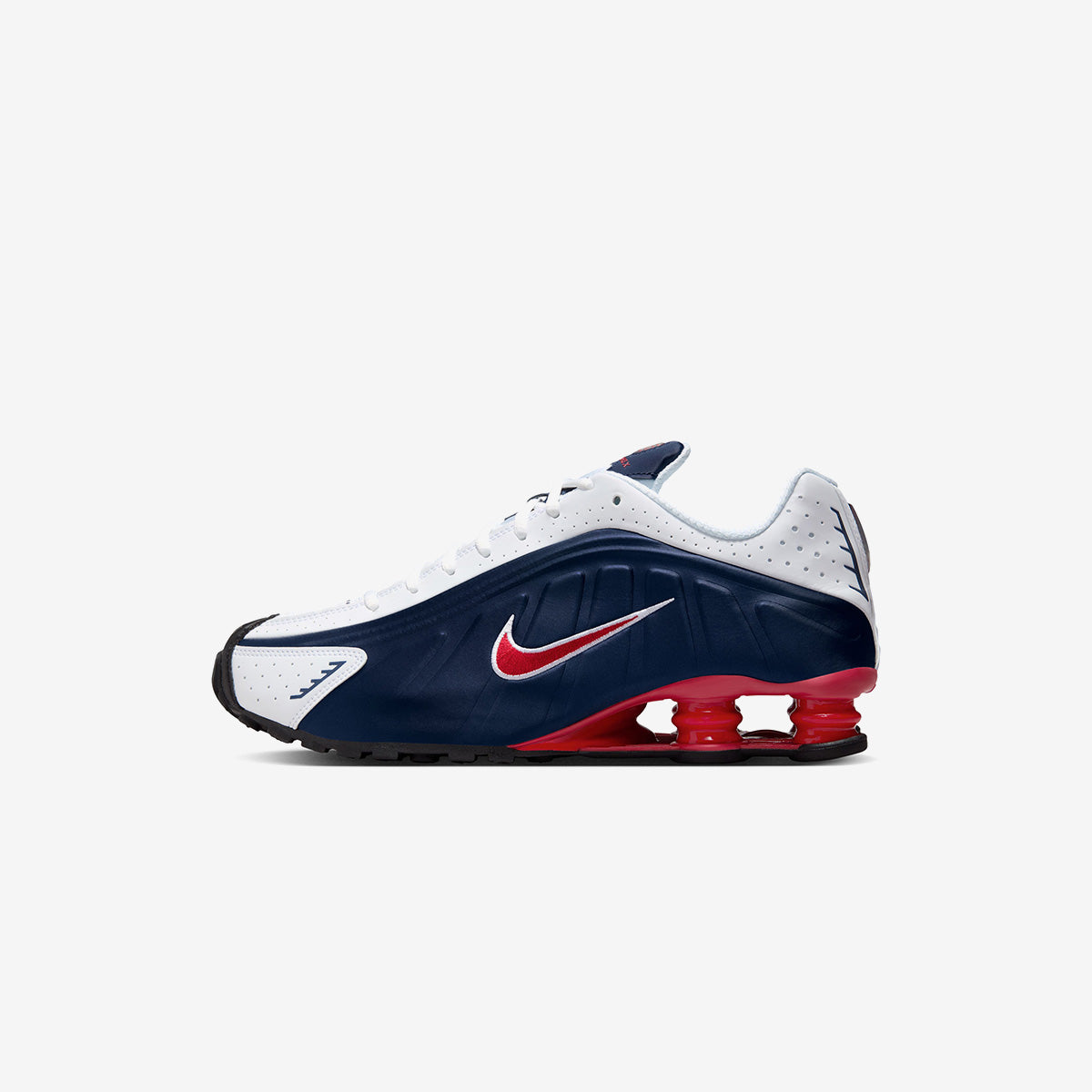 Nike Shox R4 USA 'Midnight Navy Red'