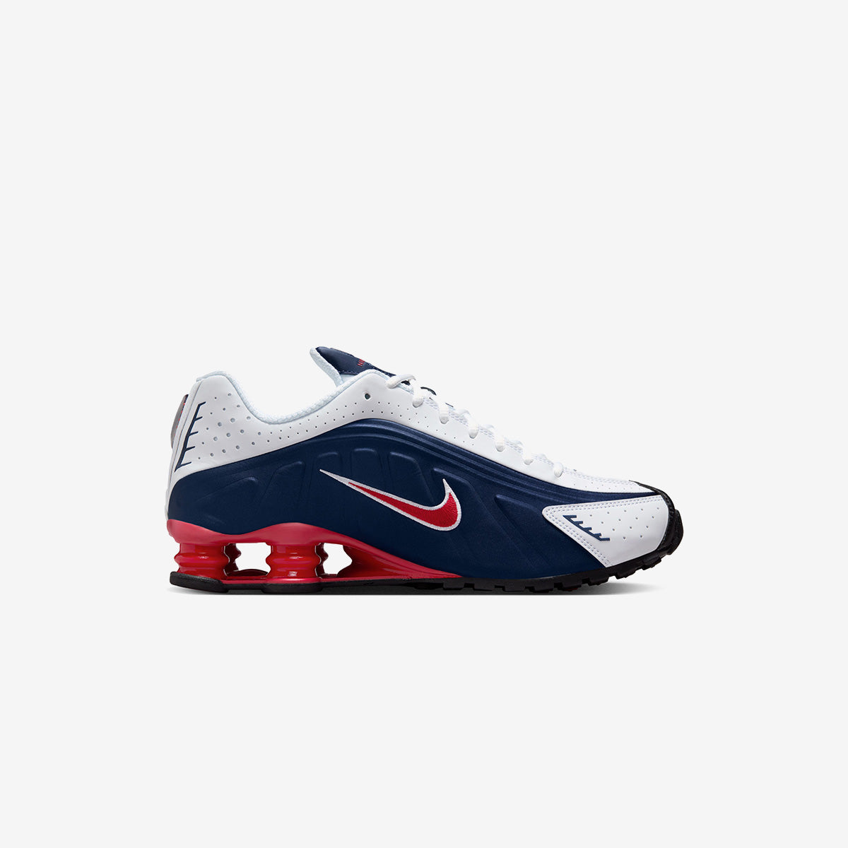 Nike Shox R4 USA 'Midnight Navy Red'