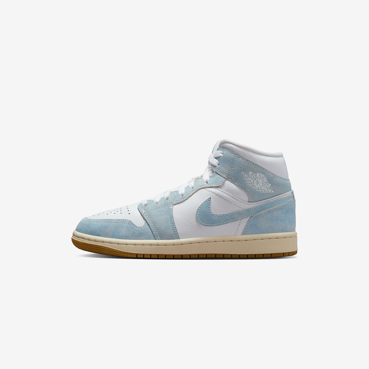 Women's  Jordan 1 Mid SE 'Denim Worn Blue'