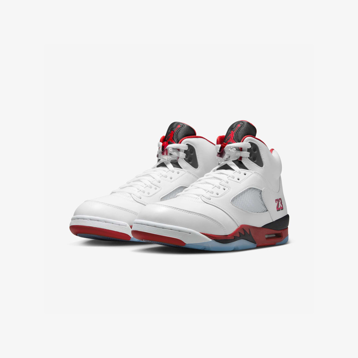 Air Jordan 5 Fire Red 'Black Tongue'
