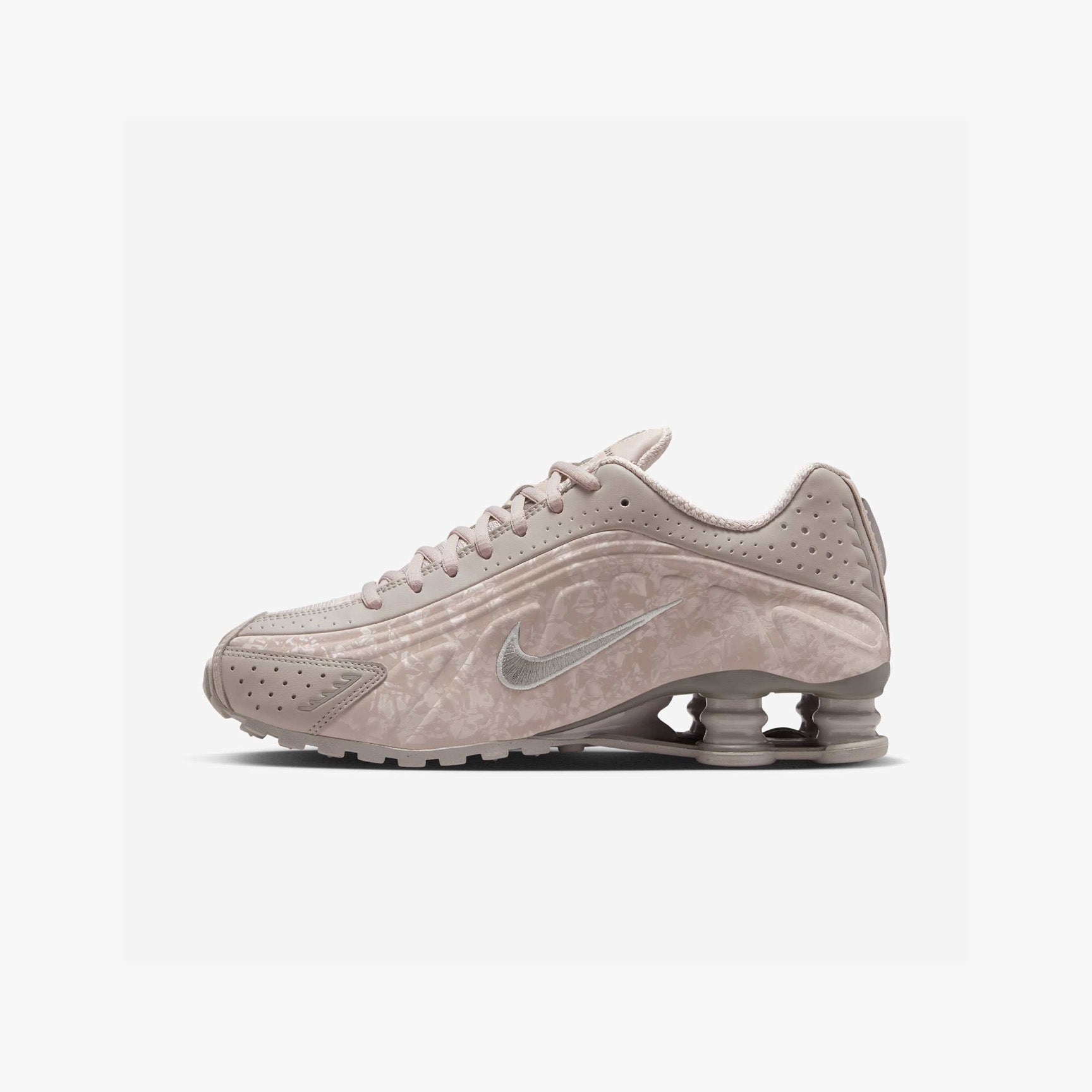 Women's Nike Shox R4 Flat 'Pewter Floral'