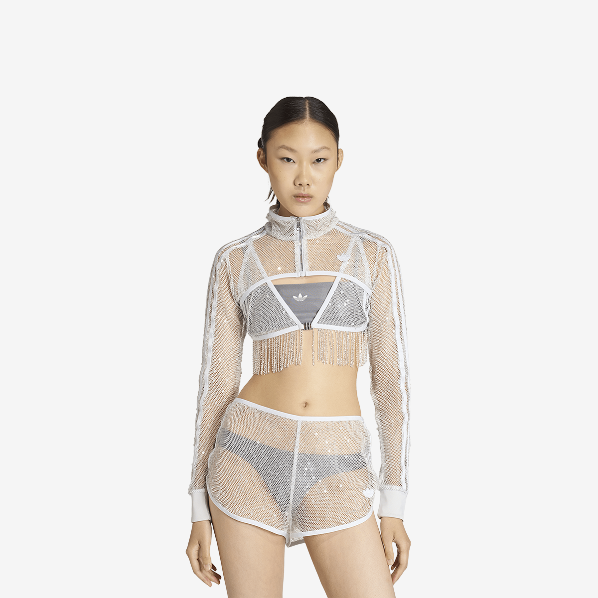 Women's adidas Sunset Rhythms Sparkling Bolero Tracksuit Top