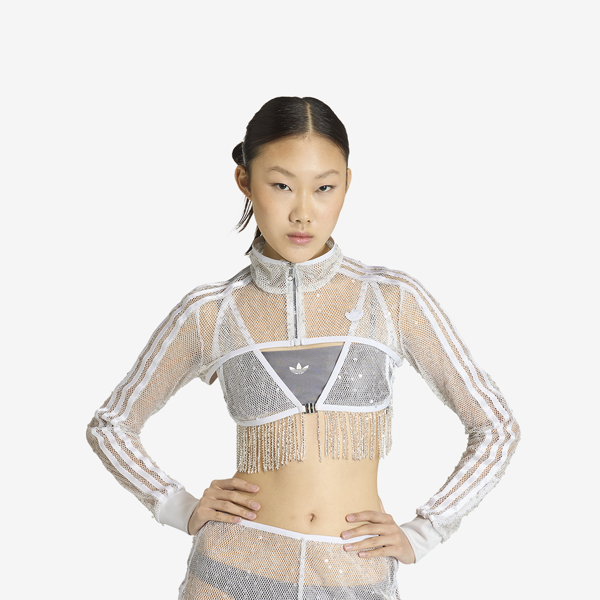 Women's adidas Sunset Rhythms Sparkling Bolero Tracksuit Top