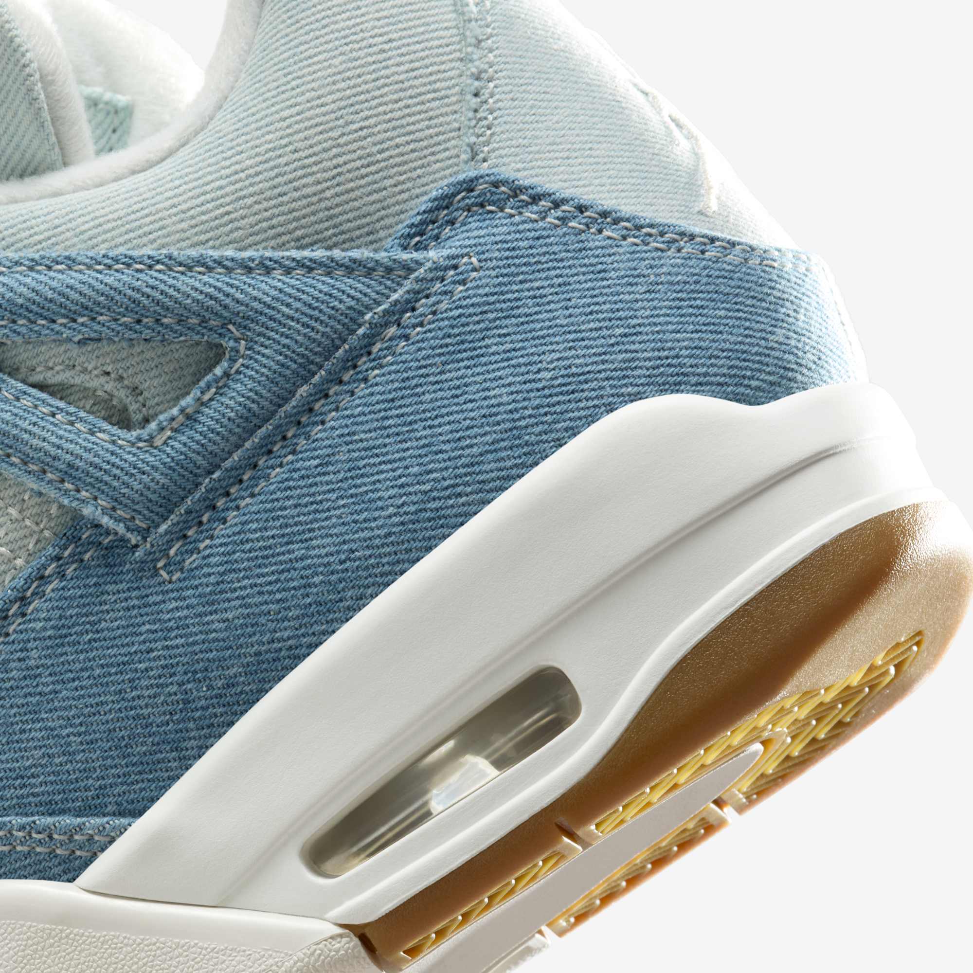 Women's Air Jordan 4 Retro TEX Denim 'Worn Blue'
