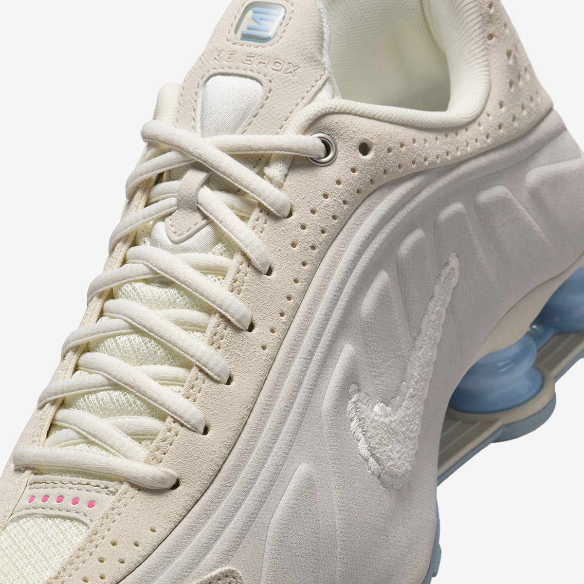 Women's Nike Shox R4 SE 'Pale Ivory Celestine Blue'