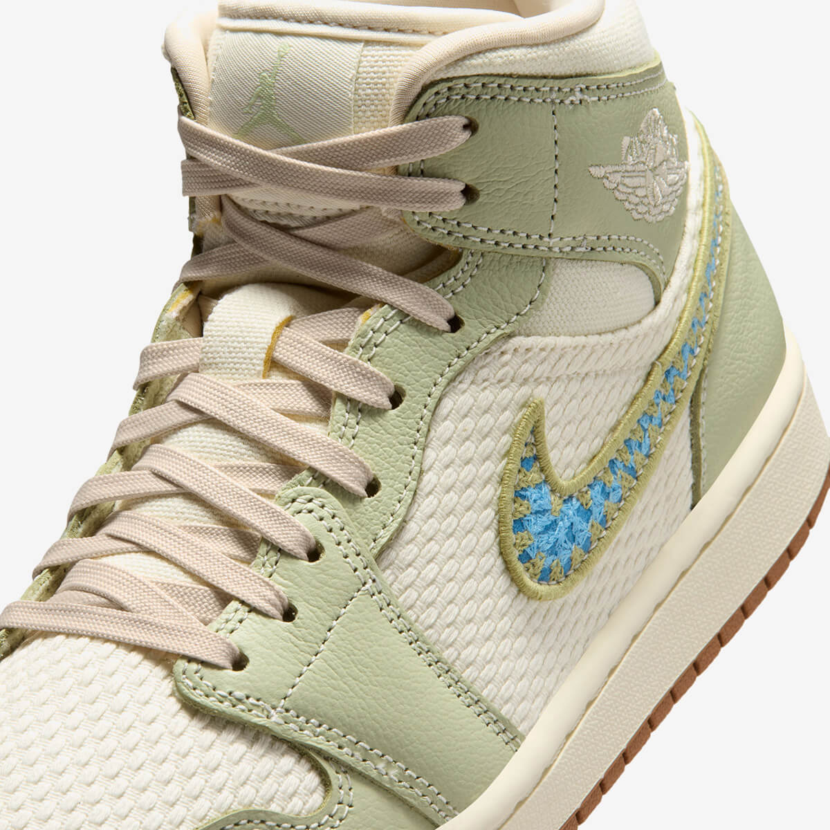 Women's  Air Jordan 1 Mid SE 'Olive Aura'