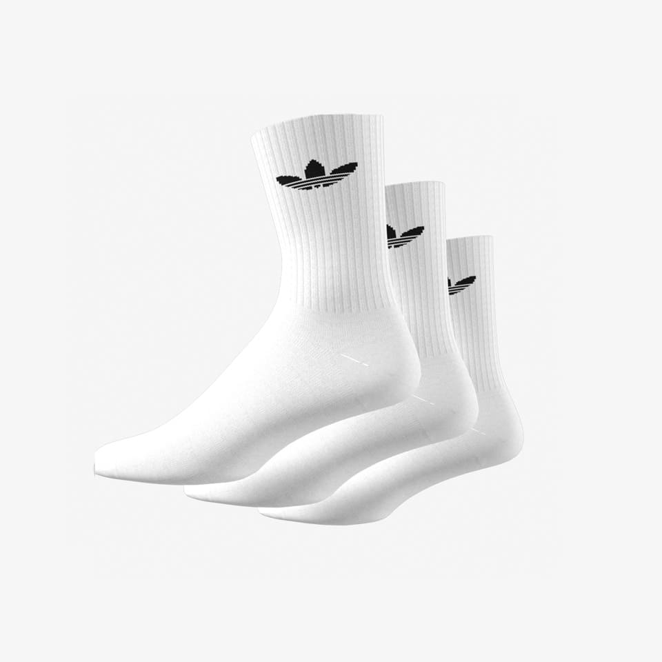 adidas Socks Trefoil 'White'