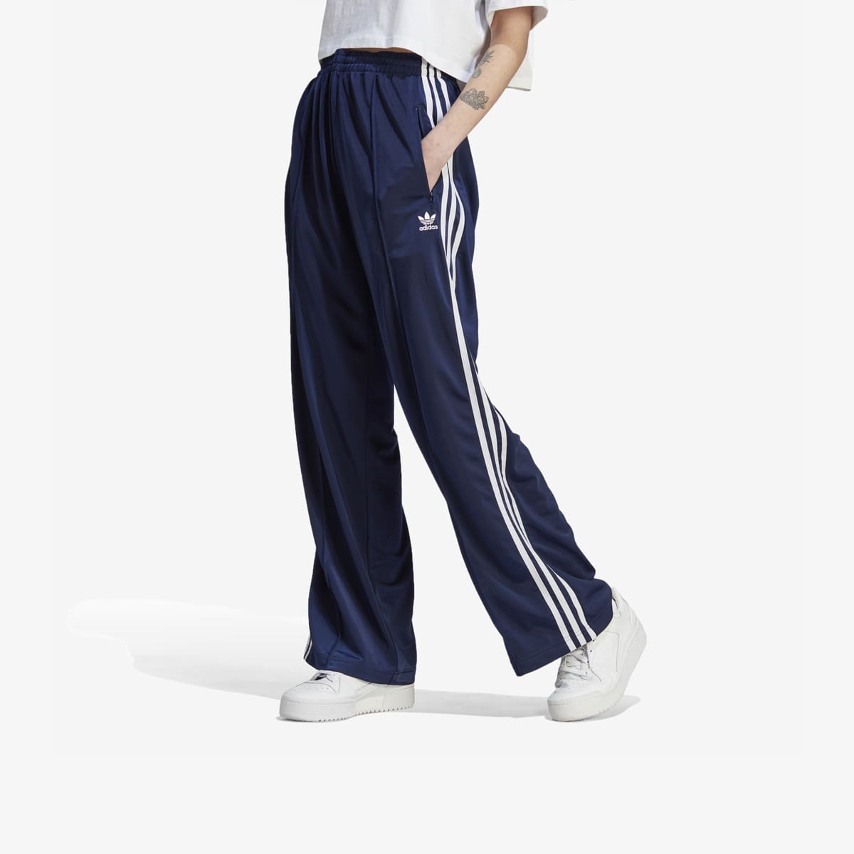 Women's adidas Firebird Loose Track Pants 'Dark Blue'