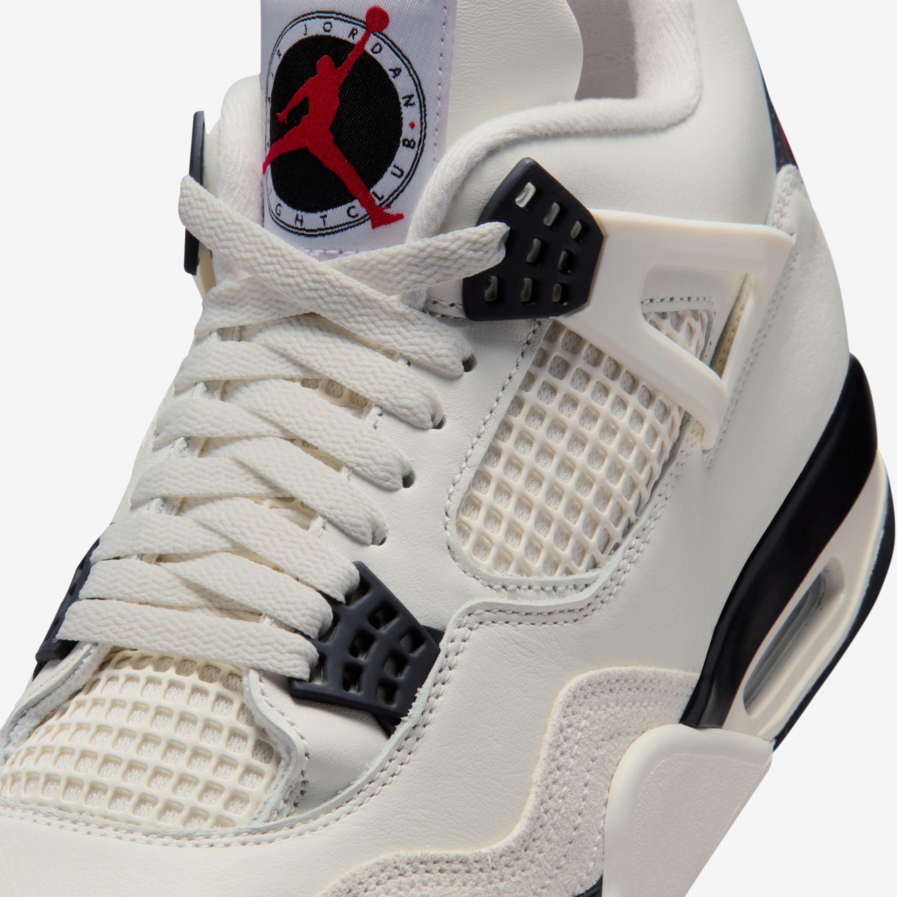 Air Jordan 4 Flight Club 'Sail and Black'