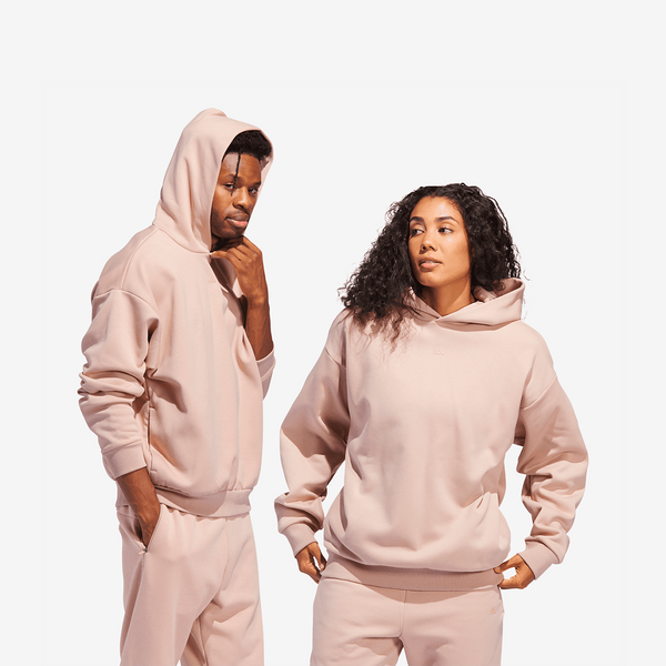 adidas Basketball Hoodie Ash Pearl Broken Chains